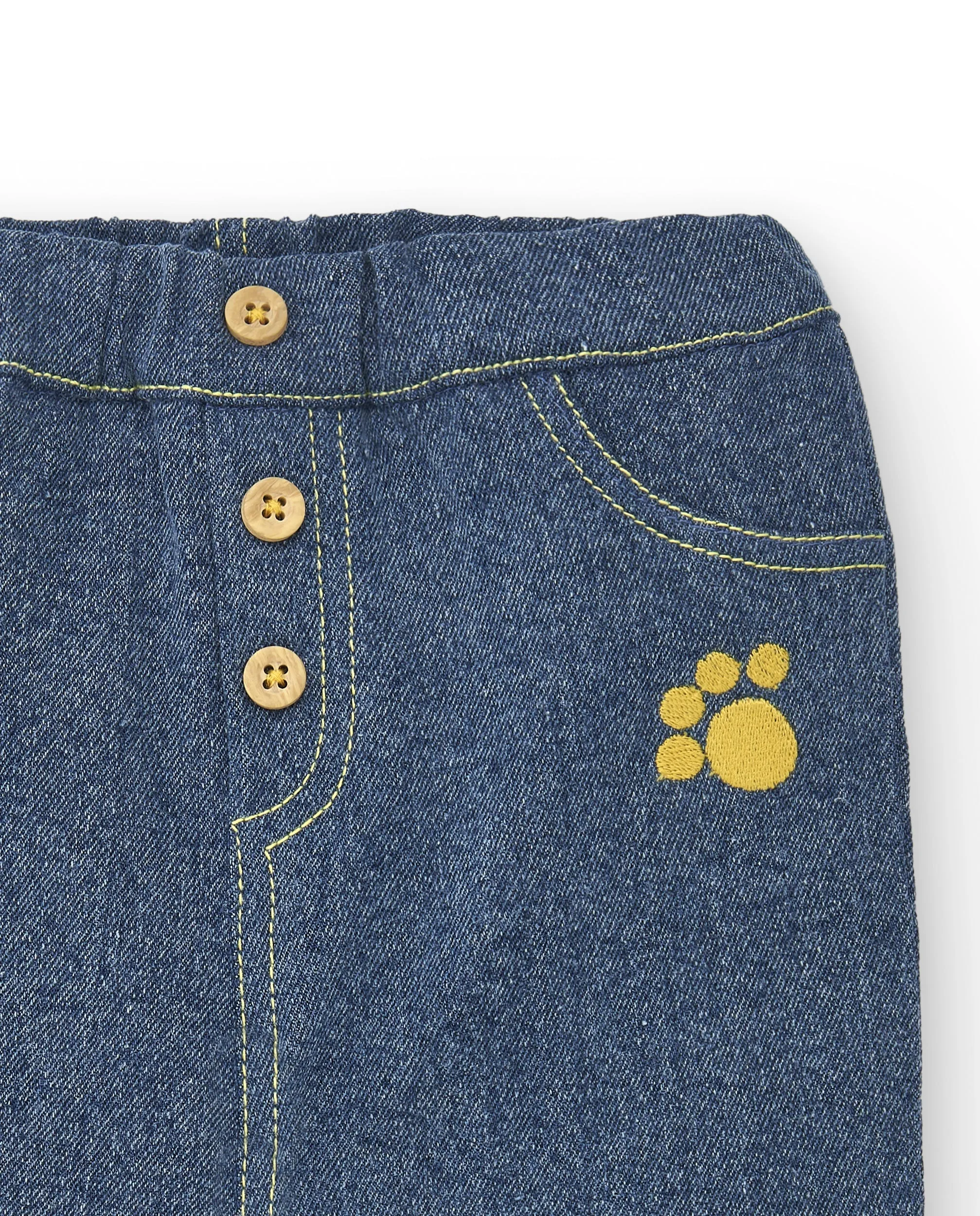 Tuctuc Little Kittens Top & Jeans Set
