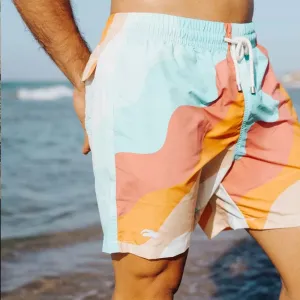 Turbo Beach Short - Ondes Flower