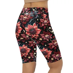 Twilight Dahlia Biker Shorts