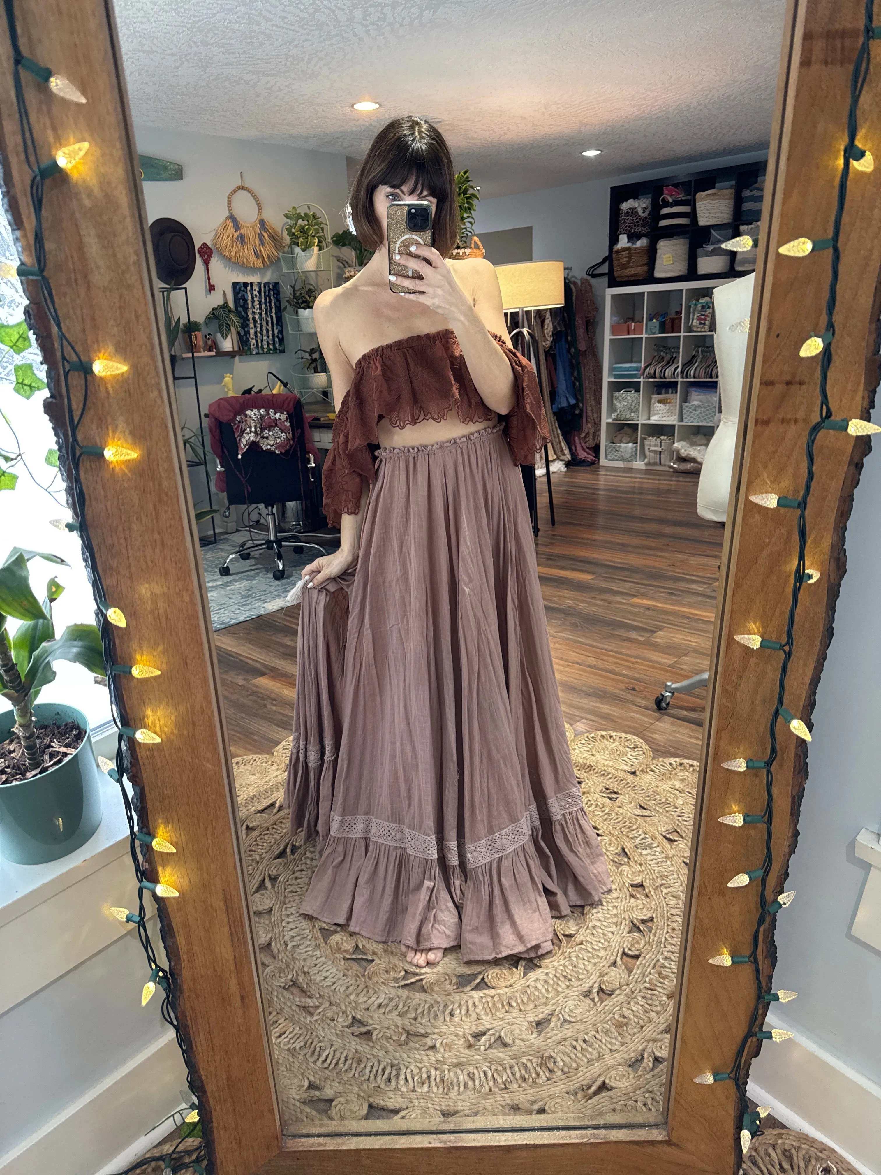 Two skirts and a top ready to ship on sale