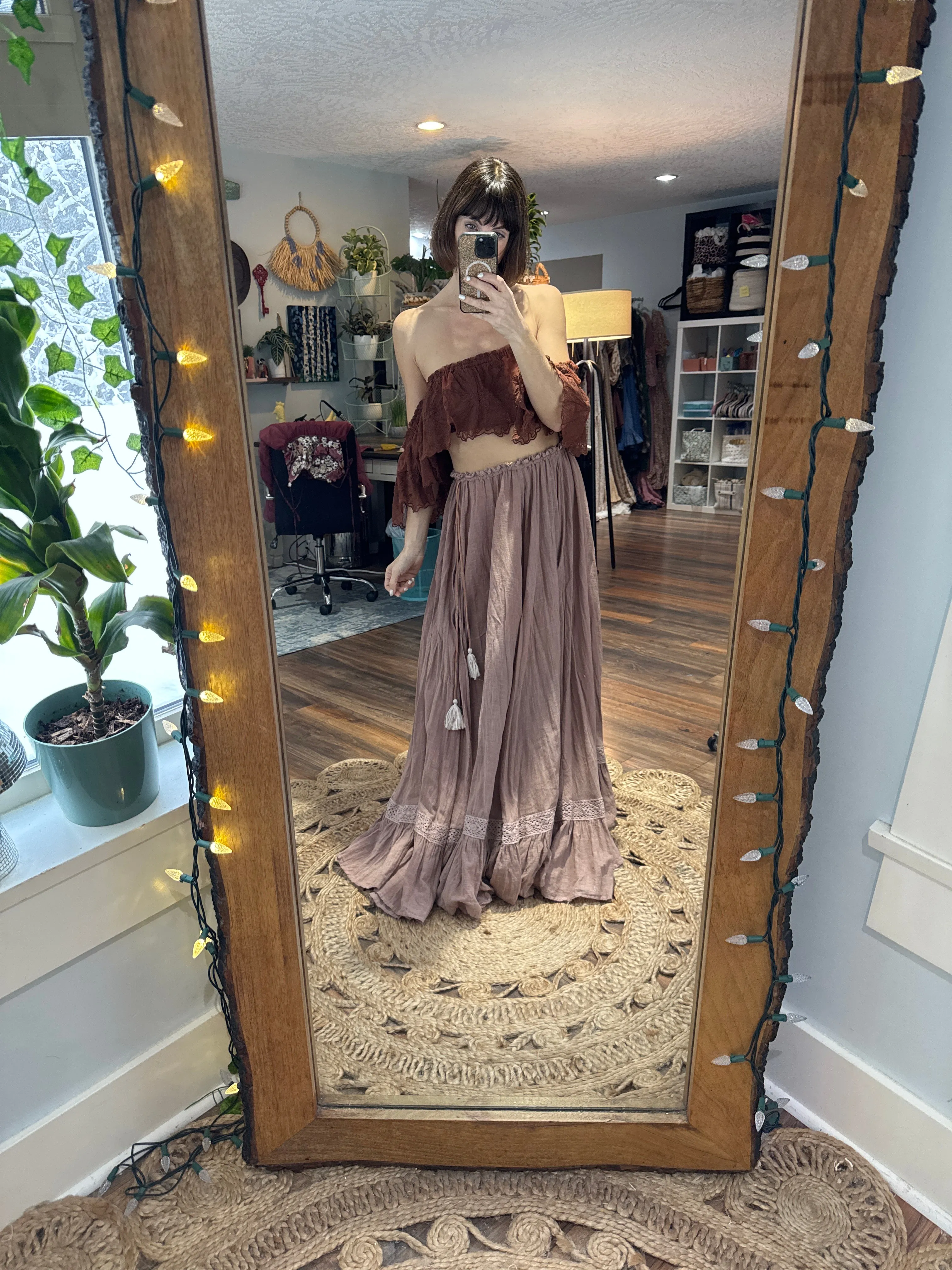 Two skirts and a top ready to ship on sale