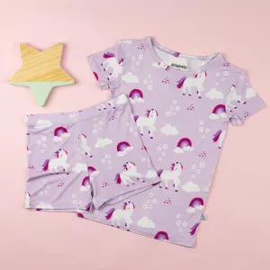 Unicorn Children's Short Sleeve Pyjamas