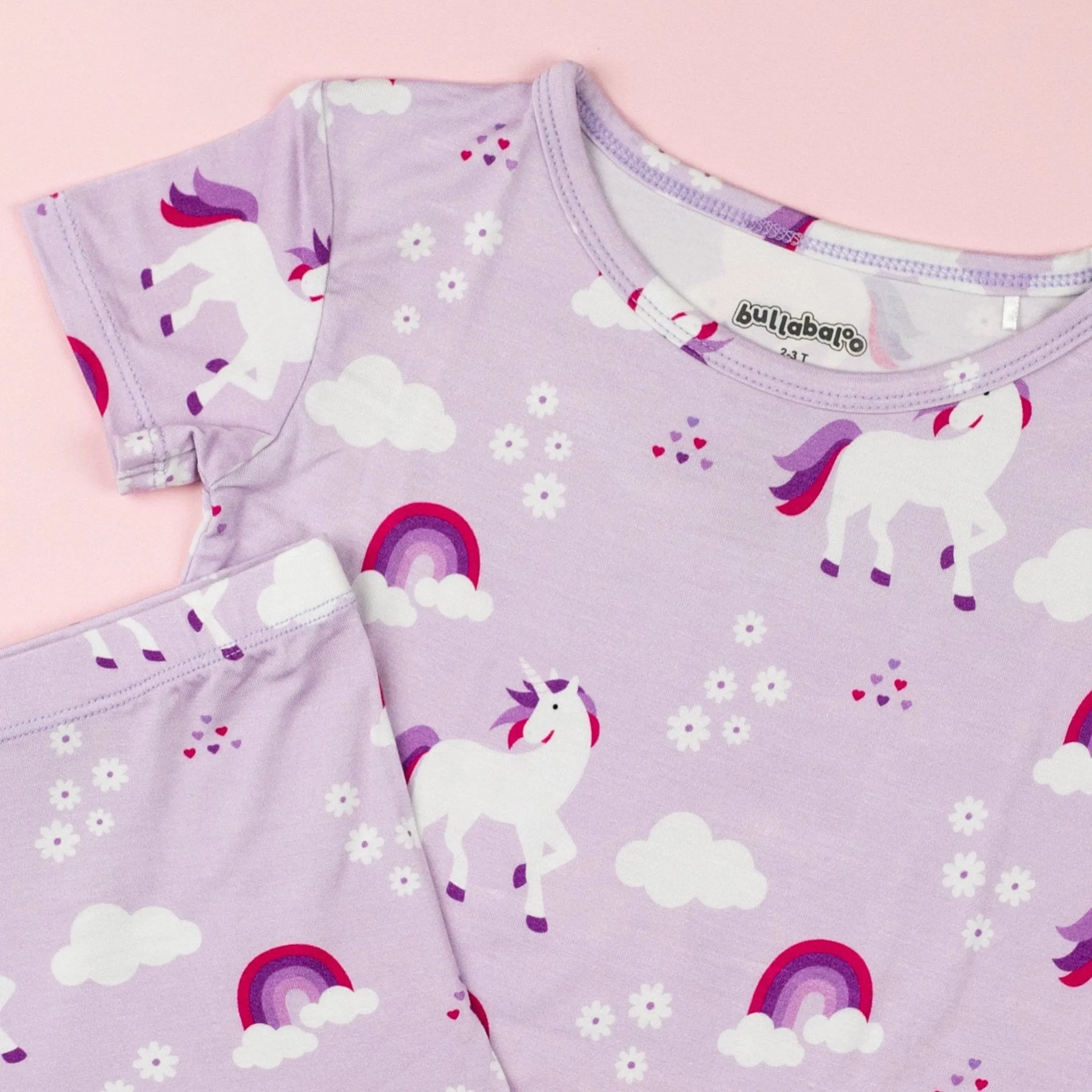 Unicorn Children's Short Sleeve Pyjamas