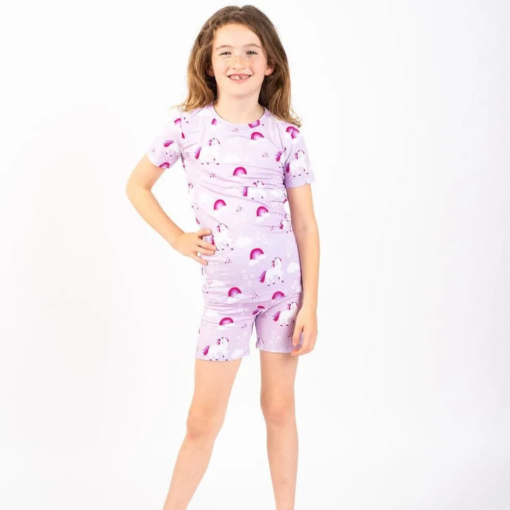 Unicorn Children's Short Sleeve Pyjamas