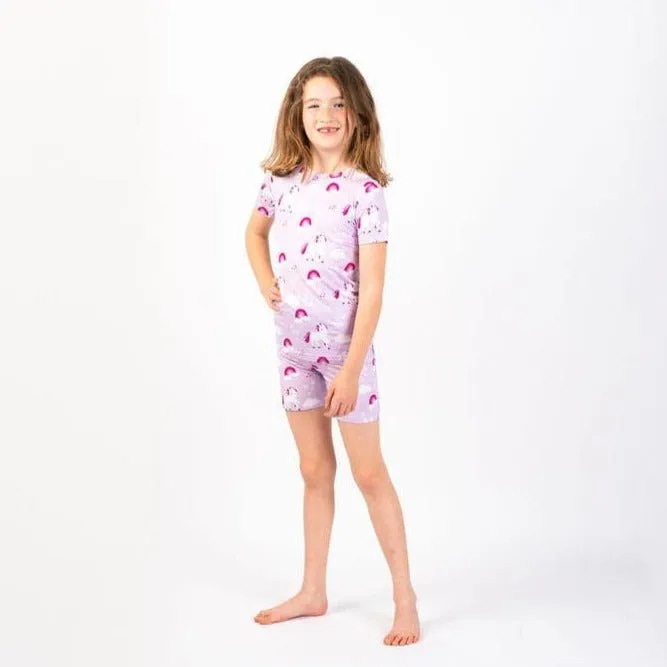 Unicorn Children's Short Sleeve Pyjamas