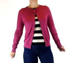 Uniqlo pink 100% wool cardigan size XS, fits 6-8