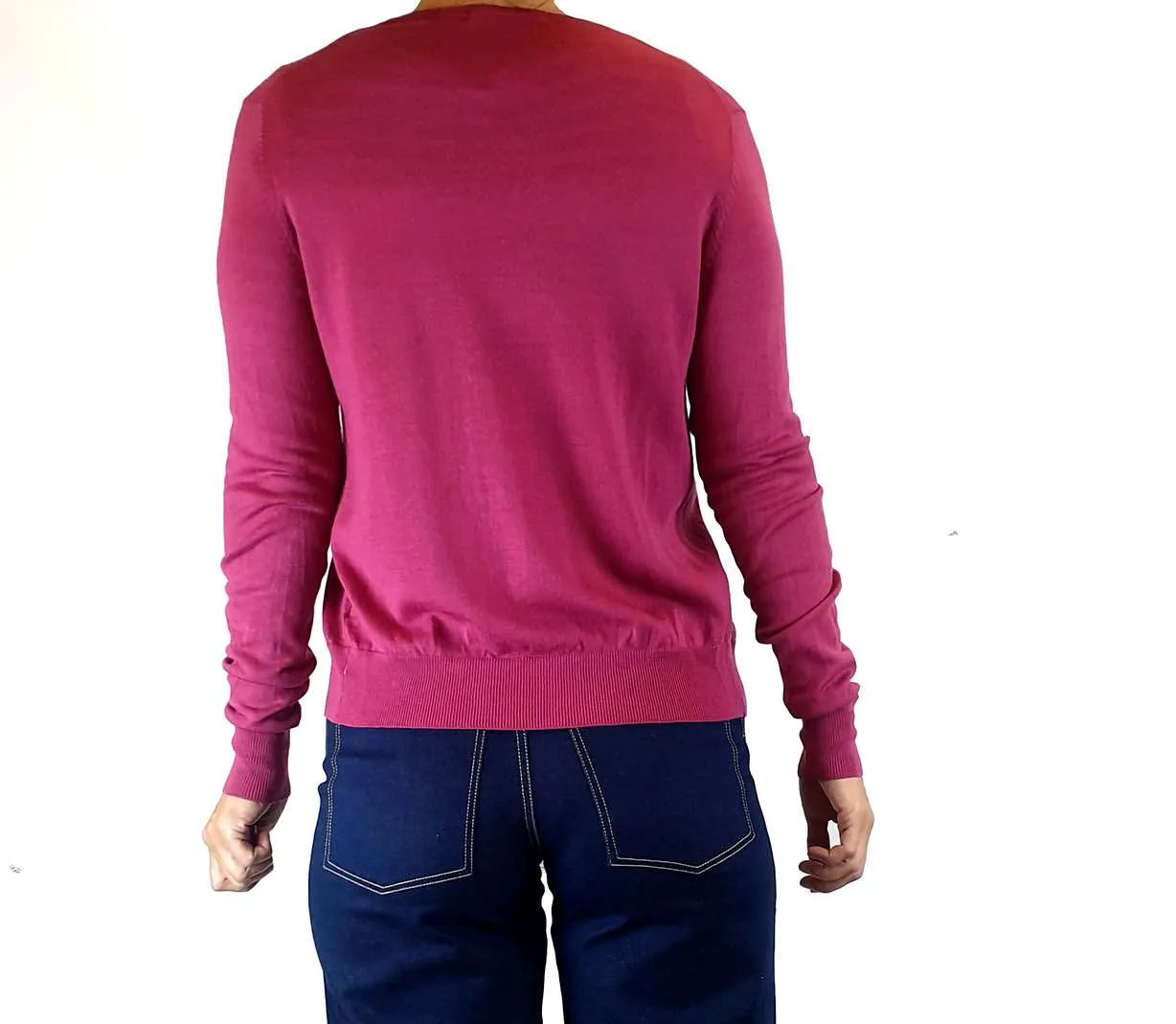 Uniqlo pink 100% wool cardigan size XS, fits 6-8