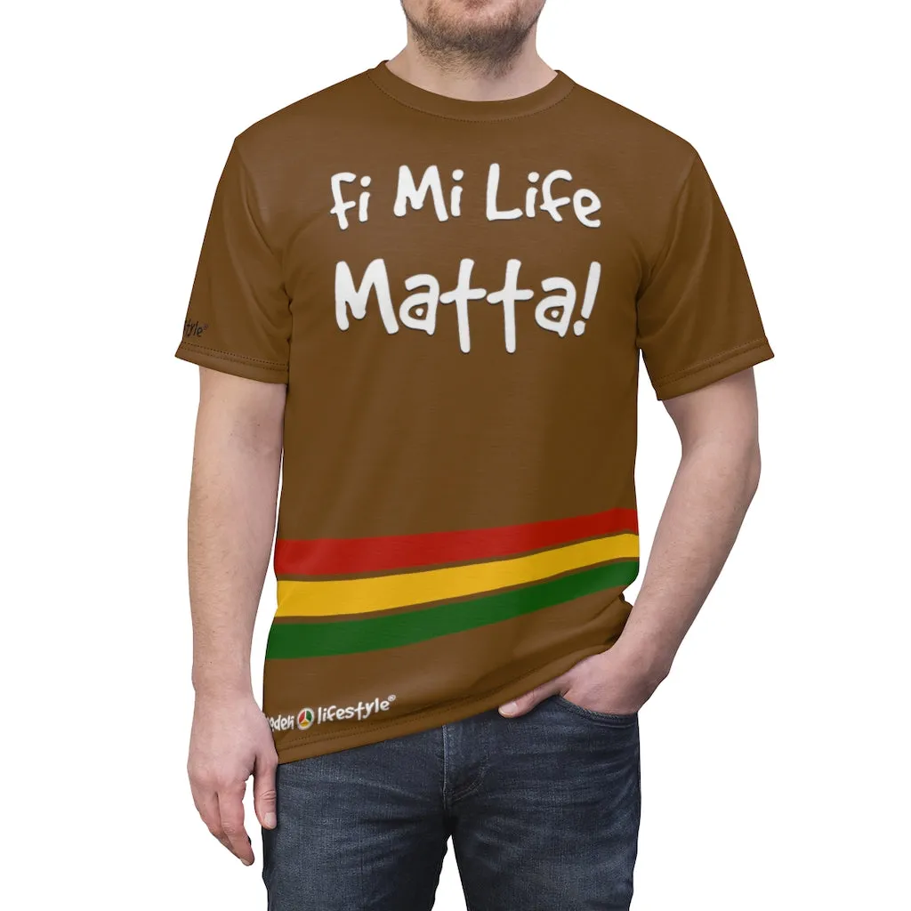 Unisex AOP Tee (FMLM-PANCOL-BRN)