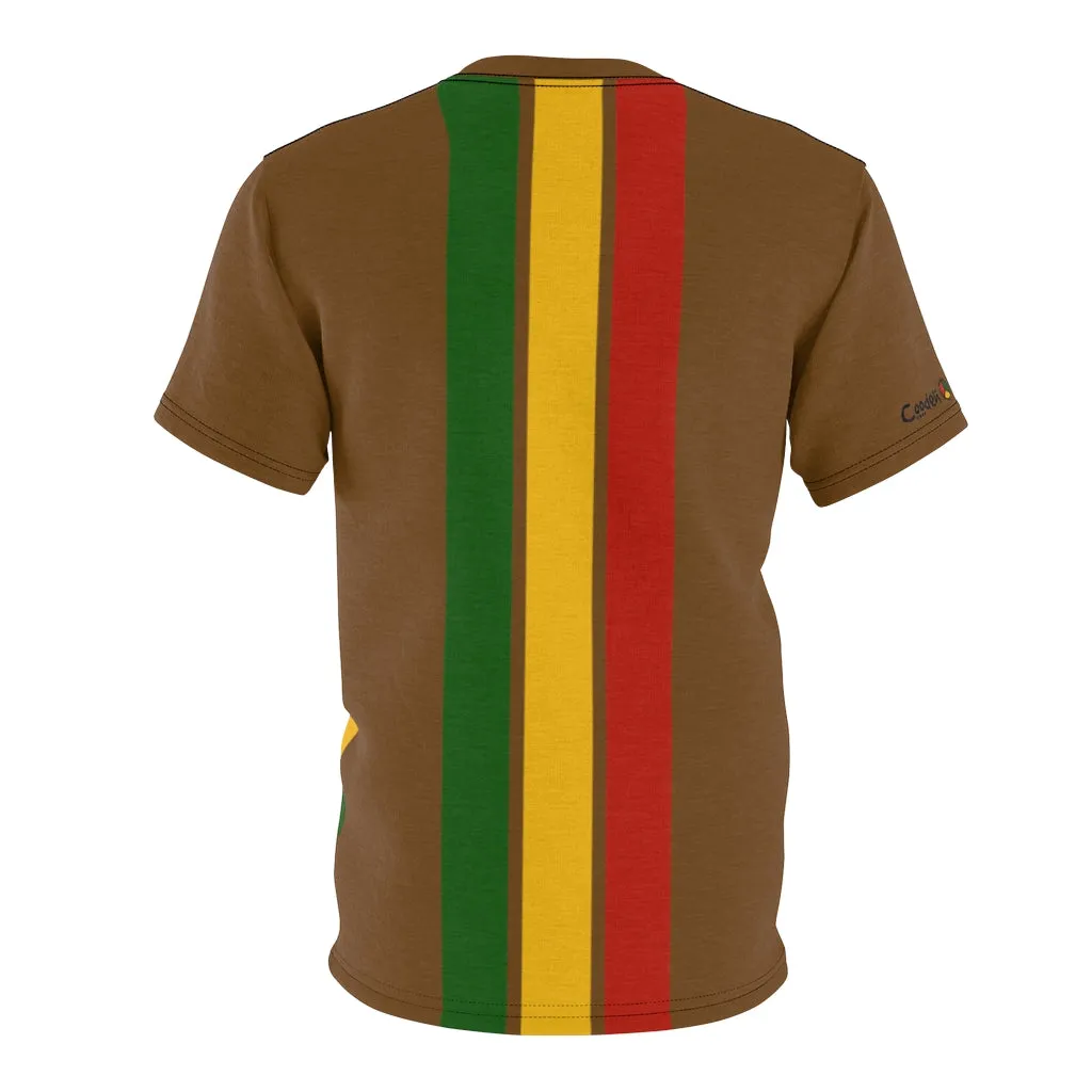 Unisex AOP Tee (FMLM-PANCOL-BRN)