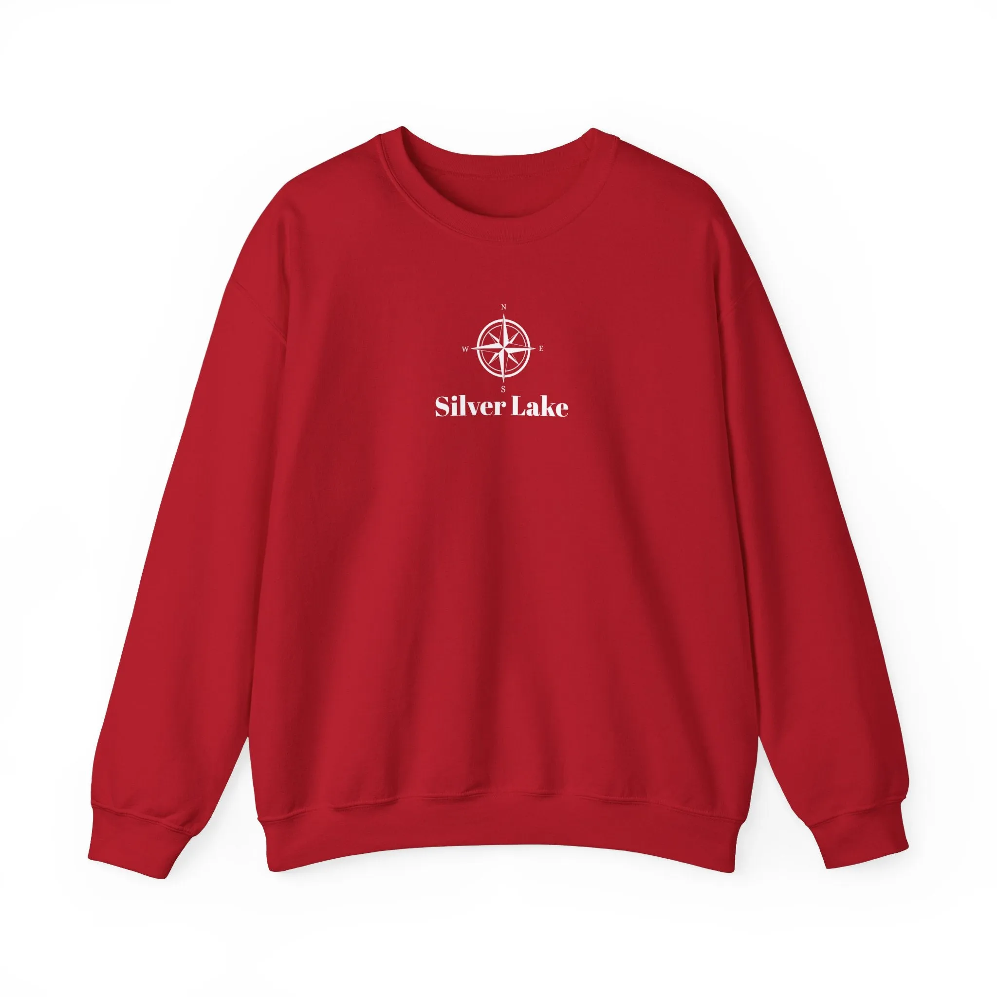 Unisex Heavy Blend™ Crewneck Sweatshirt ('Your Lake' Compass Rose Design)