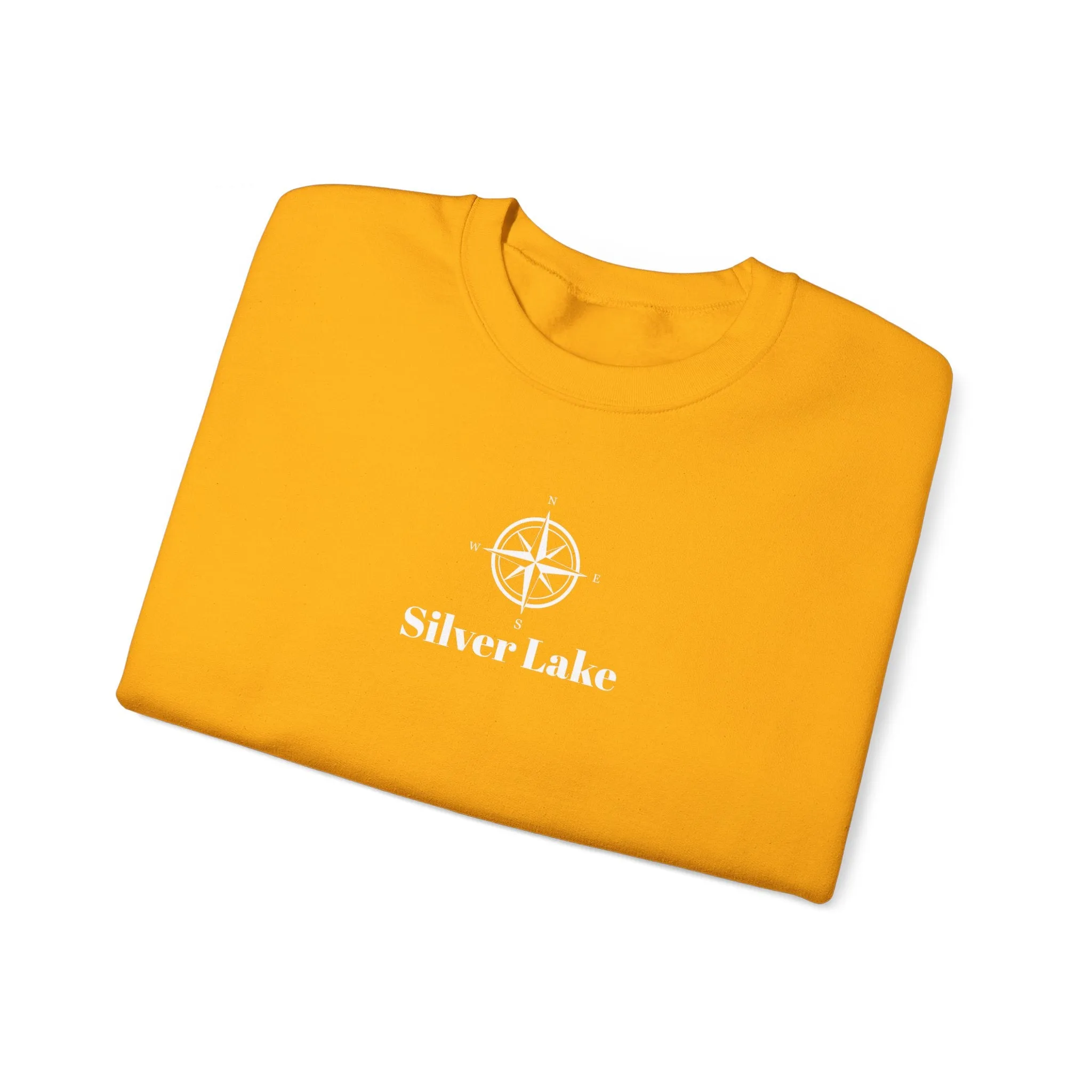 Unisex Heavy Blend™ Crewneck Sweatshirt ('Your Lake' Compass Rose Design)