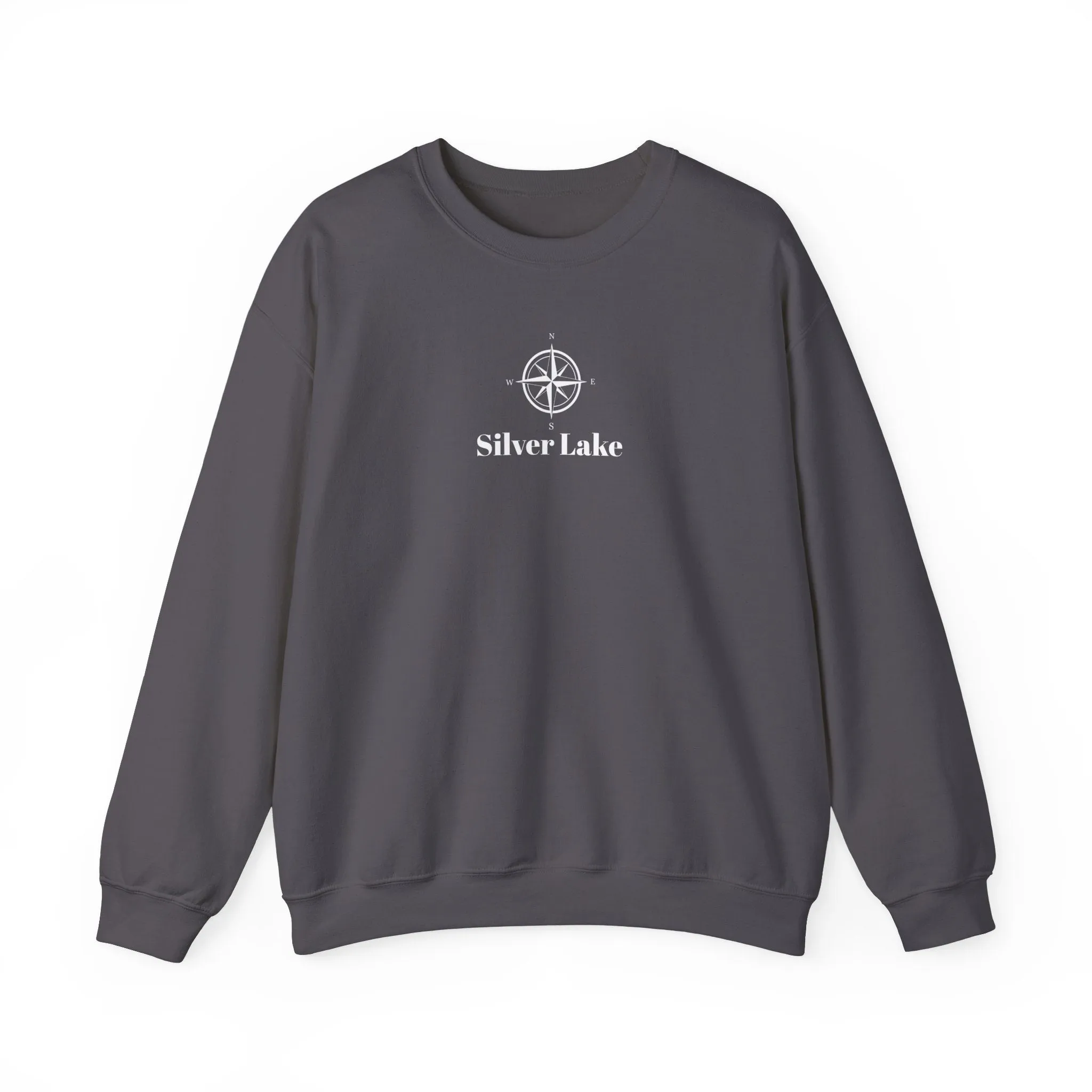 Unisex Heavy Blend™ Crewneck Sweatshirt ('Your Lake' Compass Rose Design)