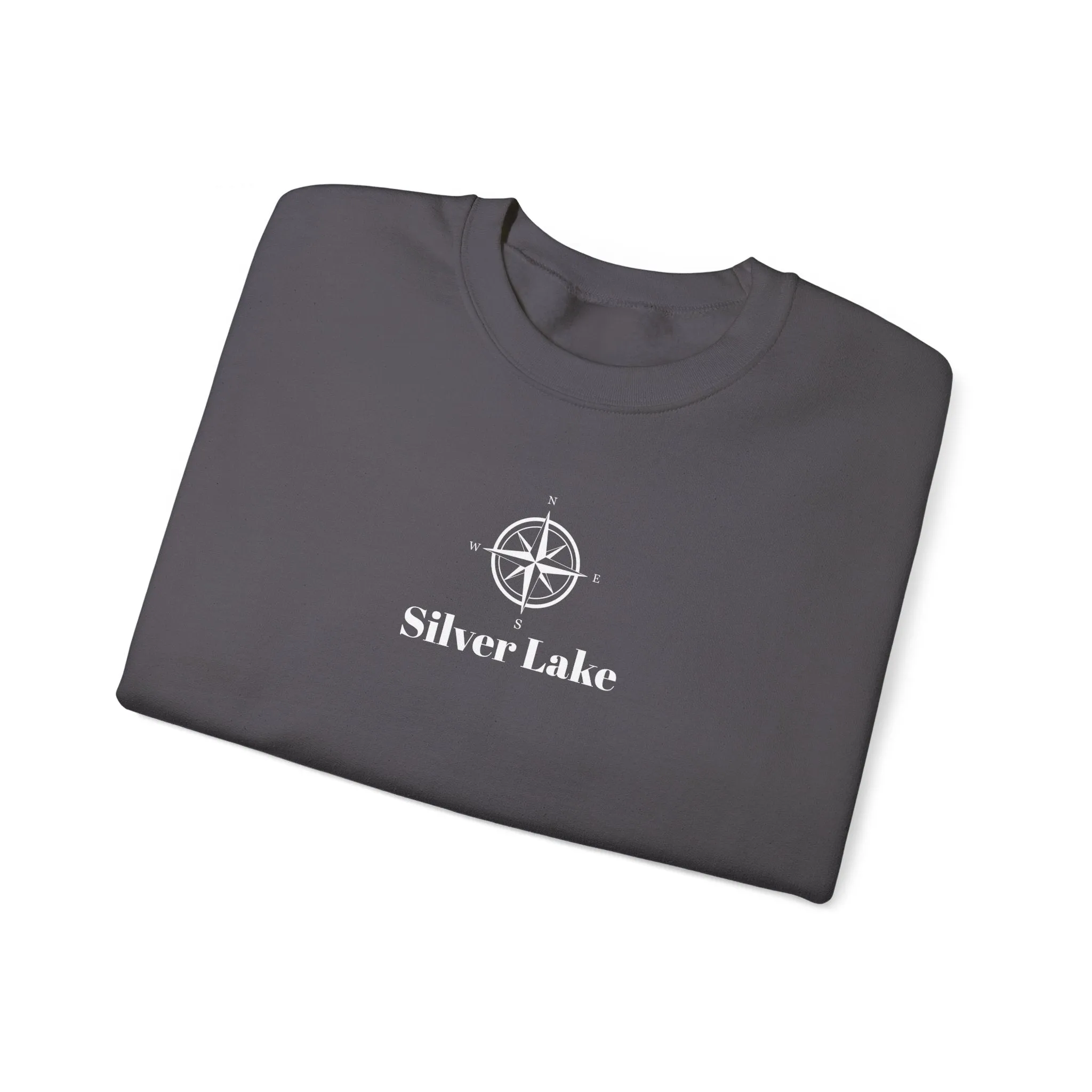 Unisex Heavy Blend™ Crewneck Sweatshirt ('Your Lake' Compass Rose Design)