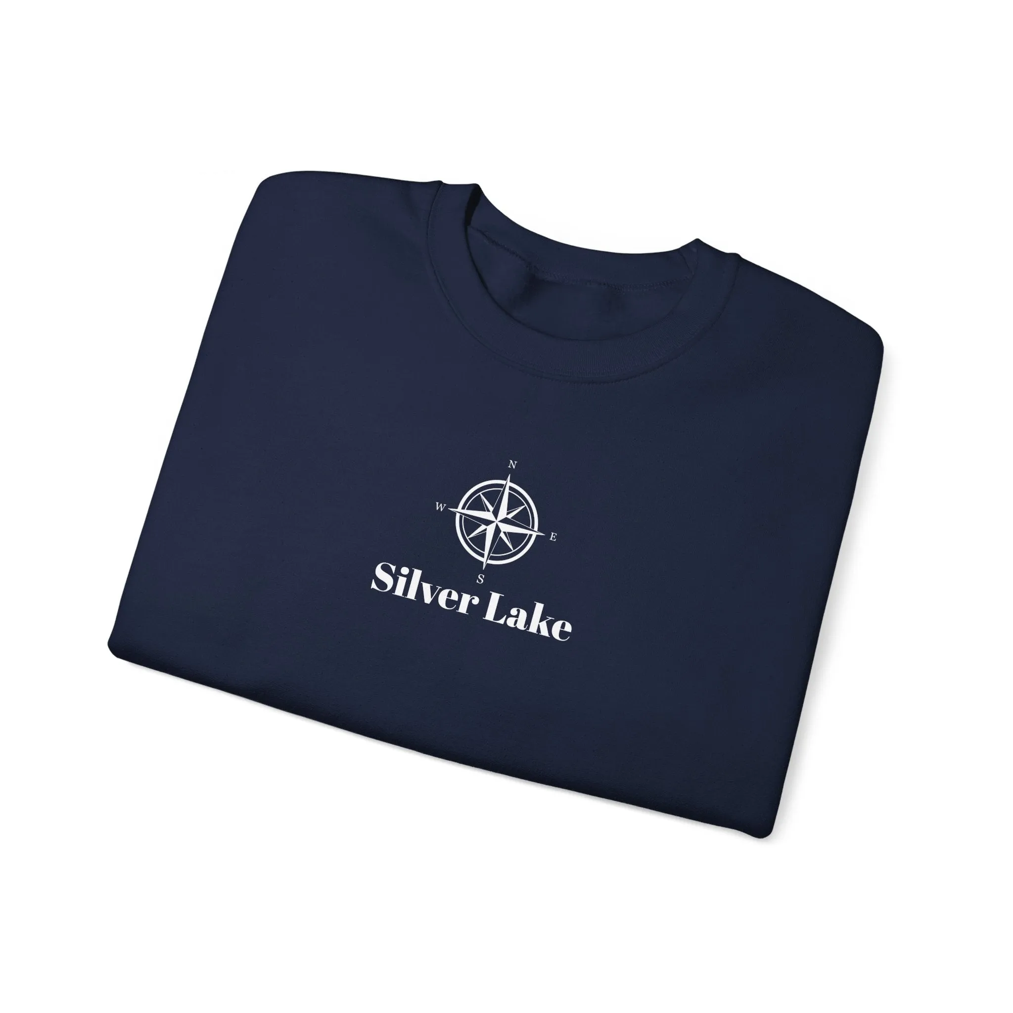 Unisex Heavy Blend™ Crewneck Sweatshirt ('Your Lake' Compass Rose Design)