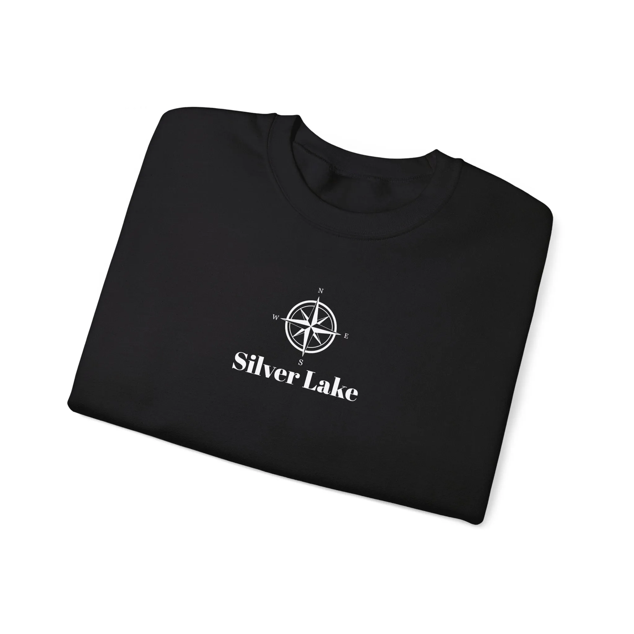 Unisex Heavy Blend™ Crewneck Sweatshirt ('Your Lake' Compass Rose Design)