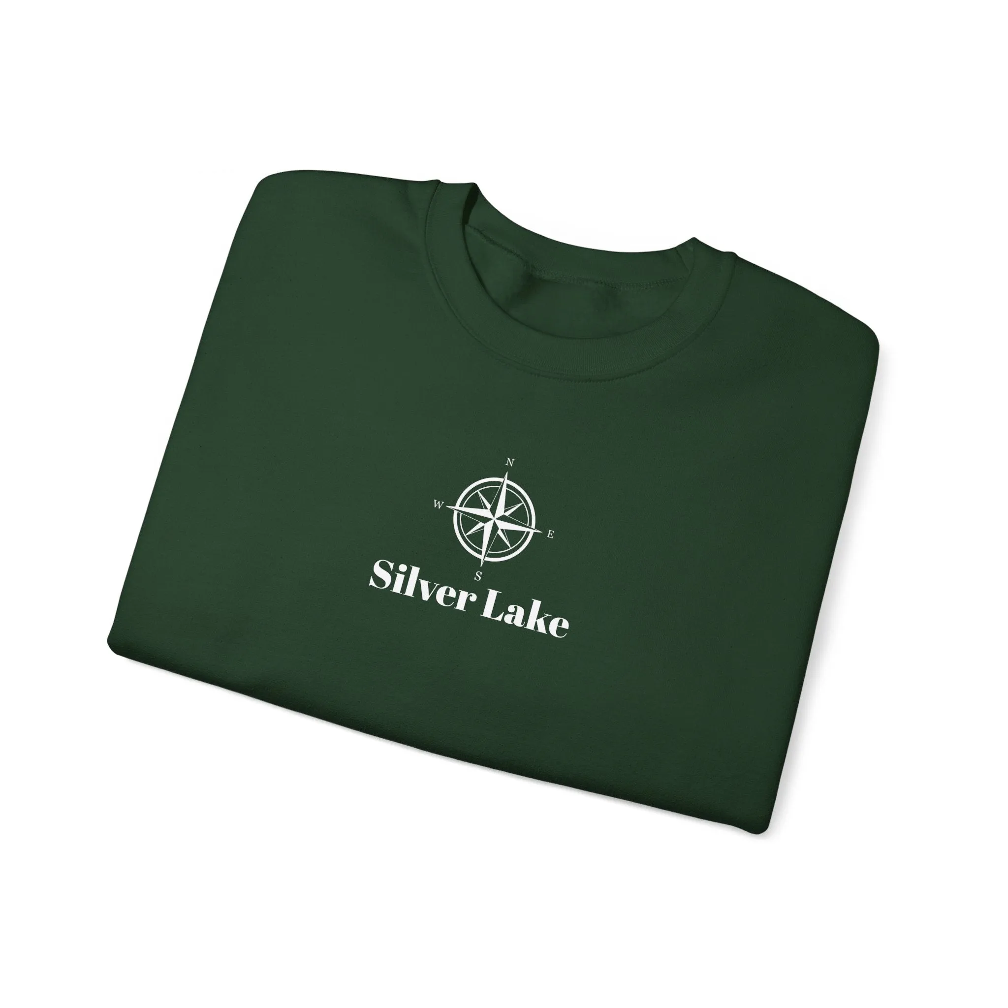 Unisex Heavy Blend™ Crewneck Sweatshirt ('Your Lake' Compass Rose Design)