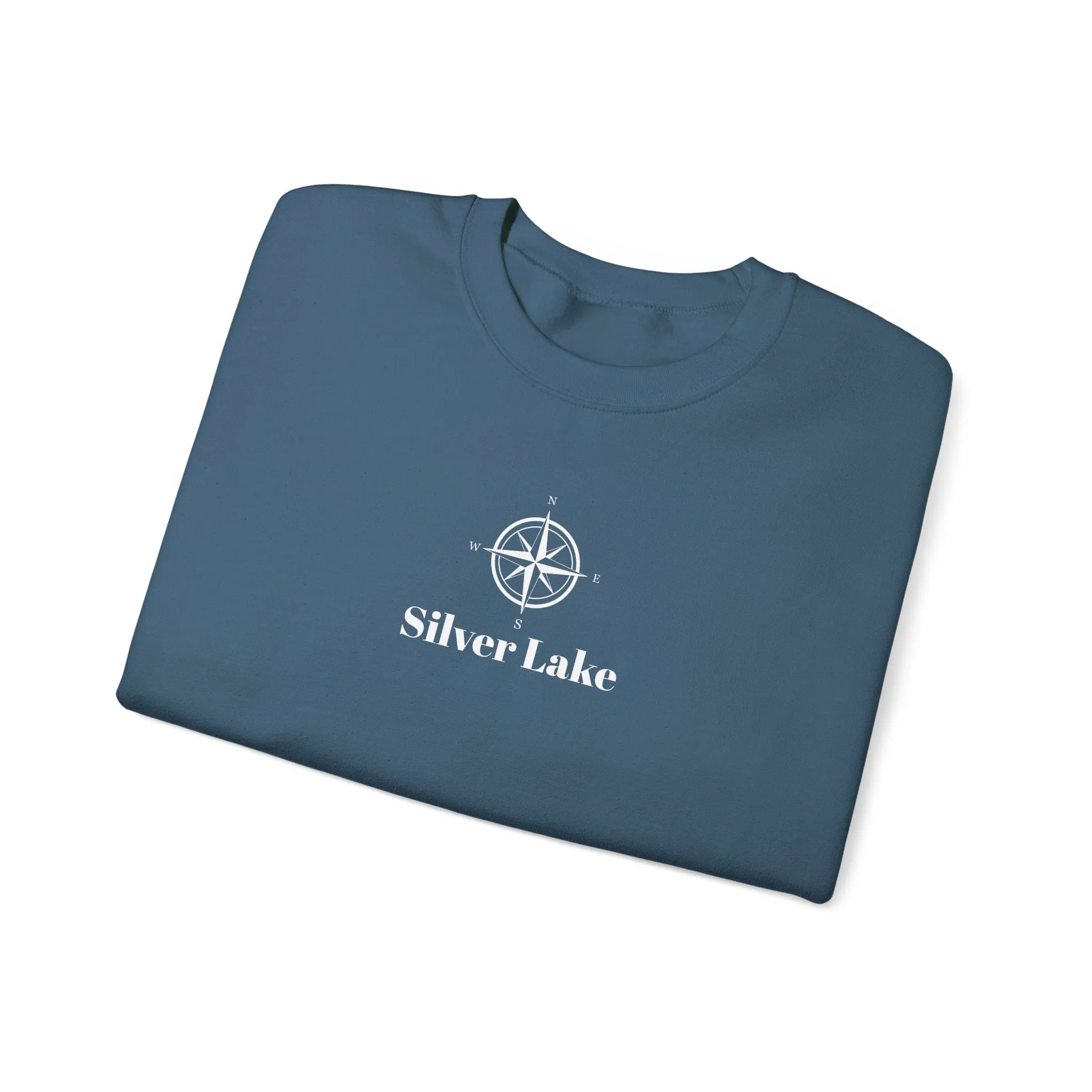 Unisex Heavy Blend™ Crewneck Sweatshirt ('Your Lake' Compass Rose Design)