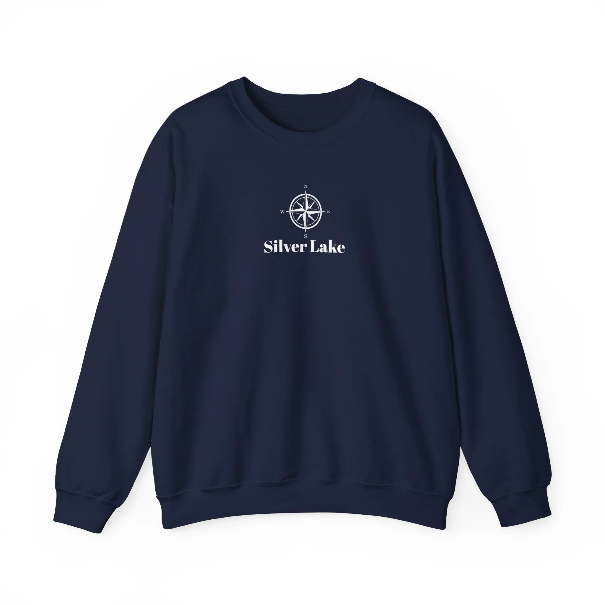 Unisex Heavy Blend™ Crewneck Sweatshirt ('Your Lake' Compass Rose Design)