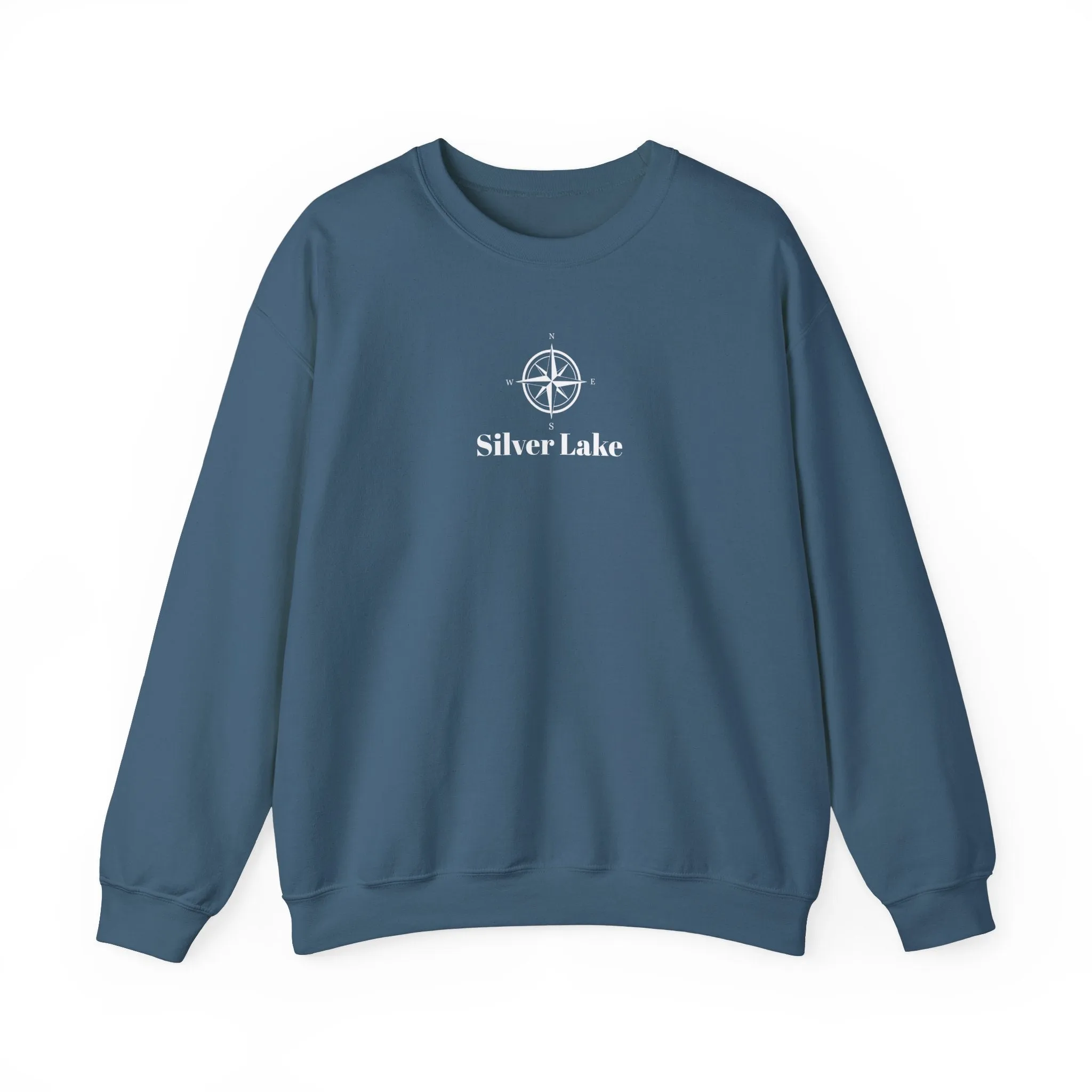Unisex Heavy Blend™ Crewneck Sweatshirt ('Your Lake' Compass Rose Design)