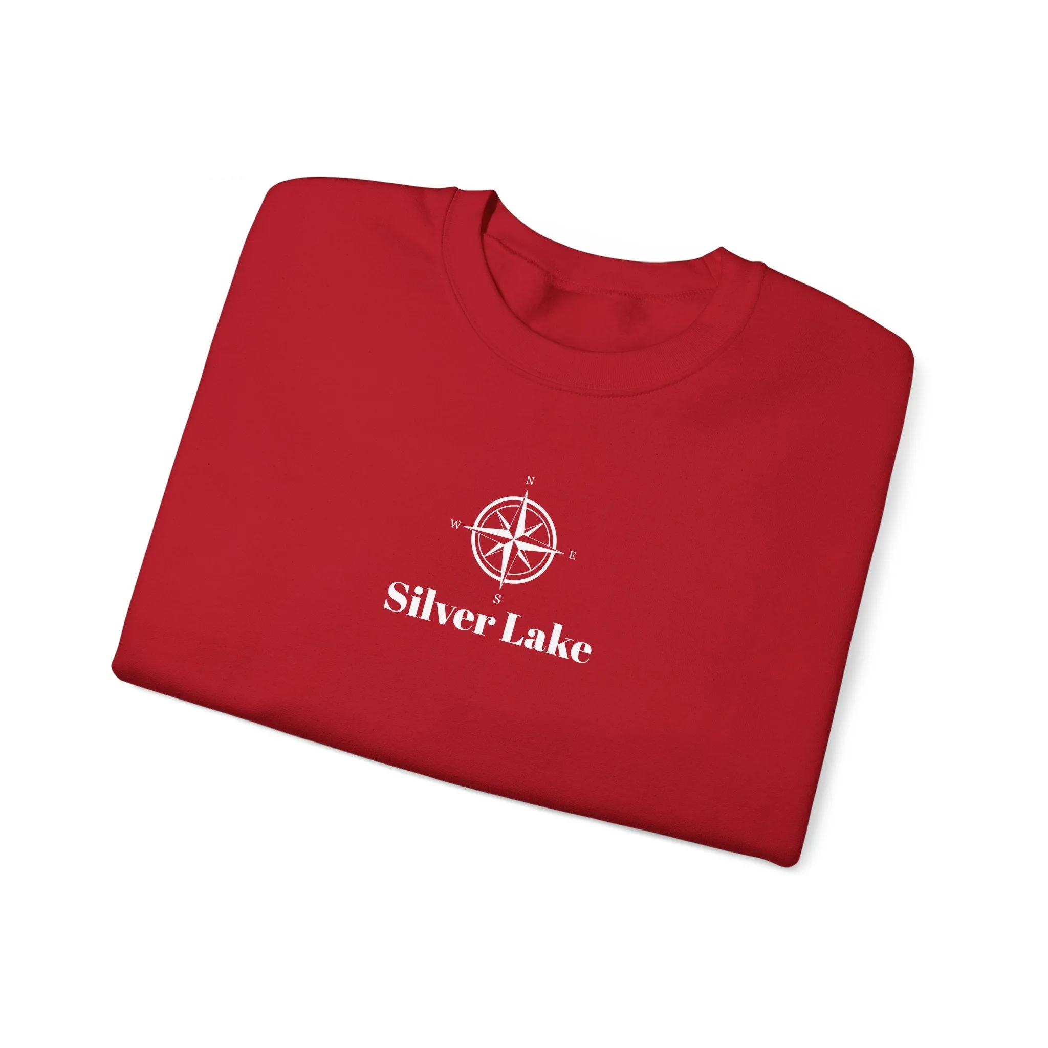 Unisex Heavy Blend™ Crewneck Sweatshirt ('Your Lake' Compass Rose Design)