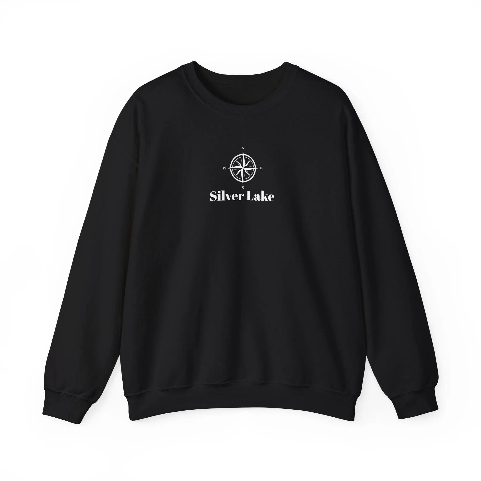 Unisex Heavy Blend™ Crewneck Sweatshirt ('Your Lake' Compass Rose Design)