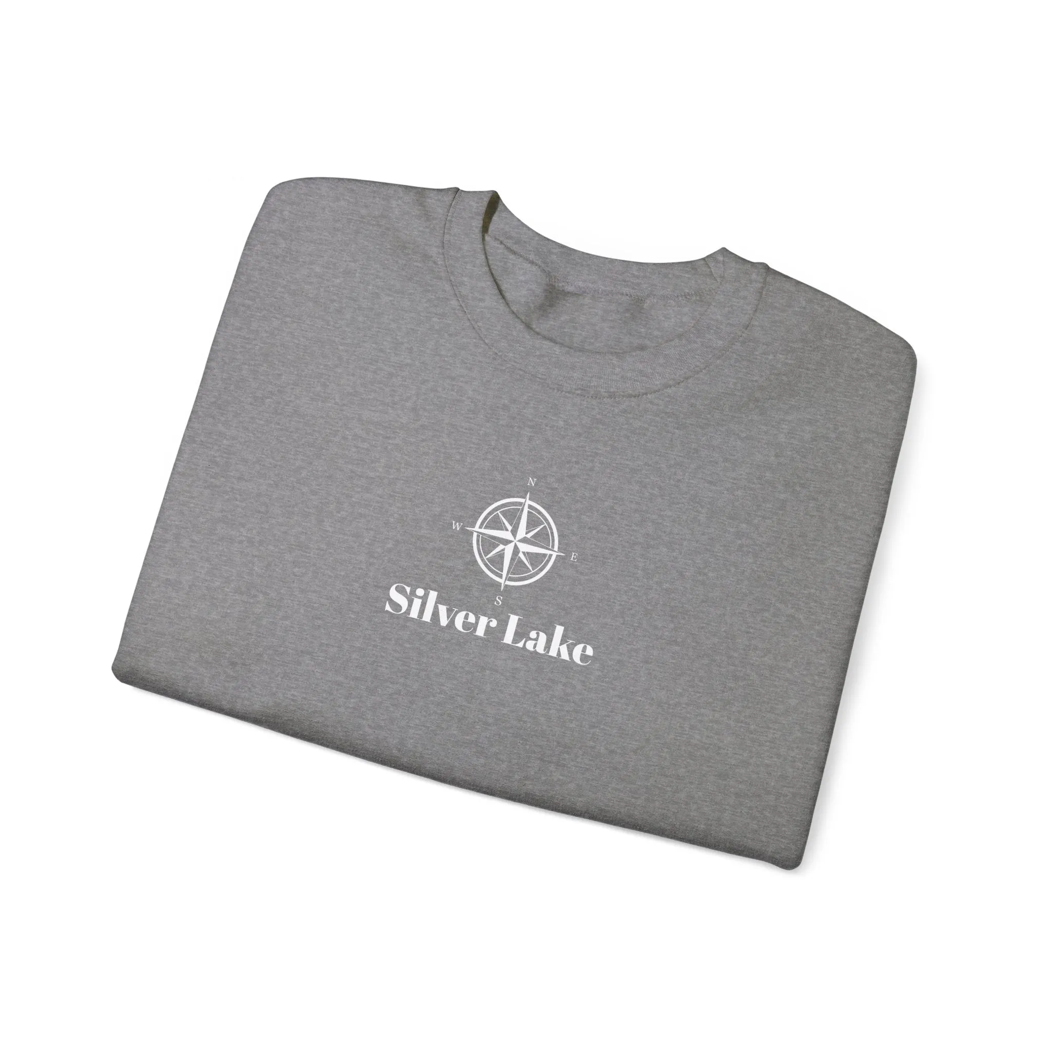 Unisex Heavy Blend™ Crewneck Sweatshirt ('Your Lake' Compass Rose Design)
