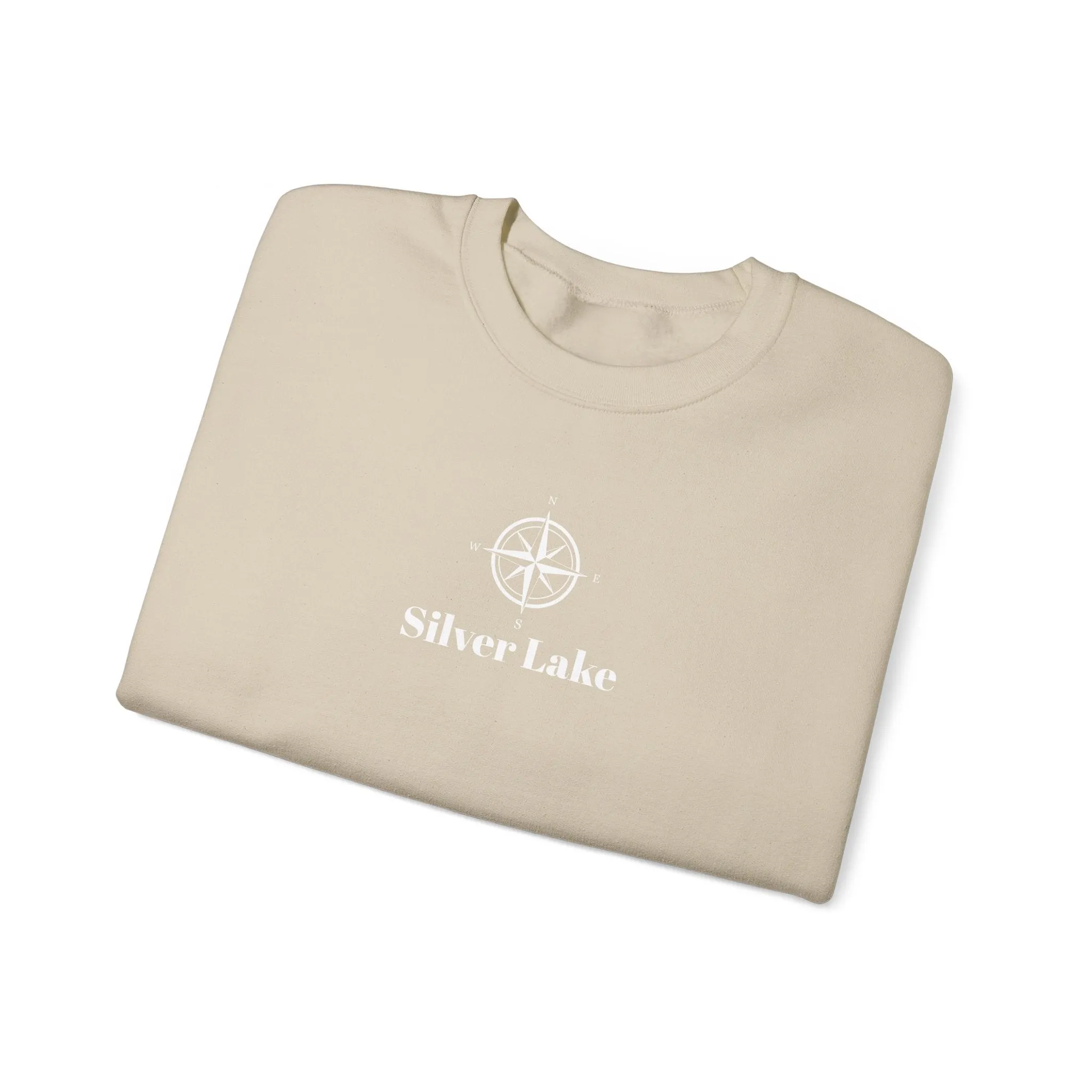 Unisex Heavy Blend™ Crewneck Sweatshirt ('Your Lake' Compass Rose Design)