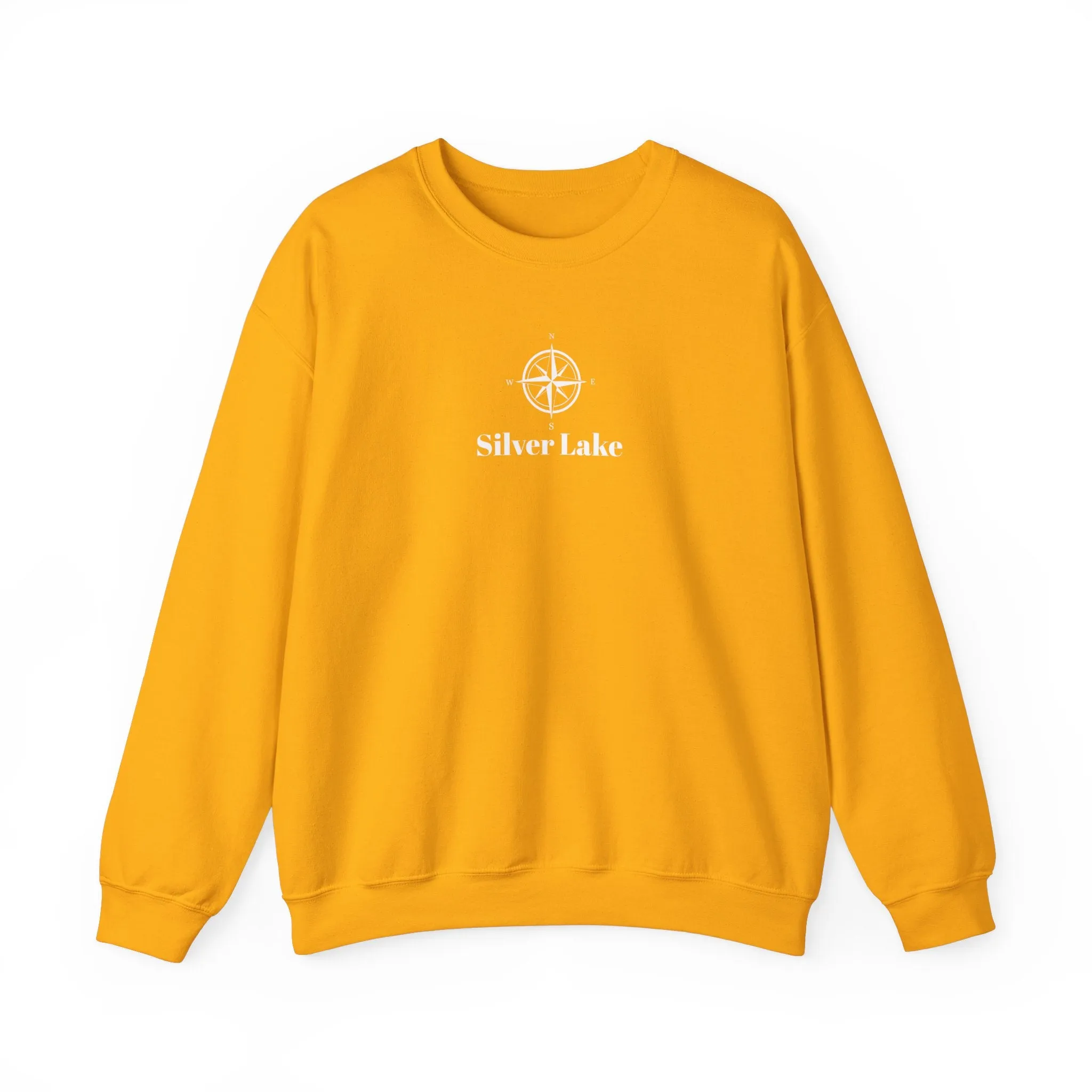 Unisex Heavy Blend™ Crewneck Sweatshirt ('Your Lake' Compass Rose Design)