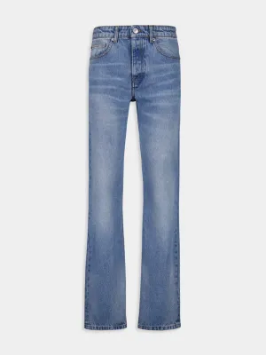 Used Blue Cotton Classic Fit Jeans