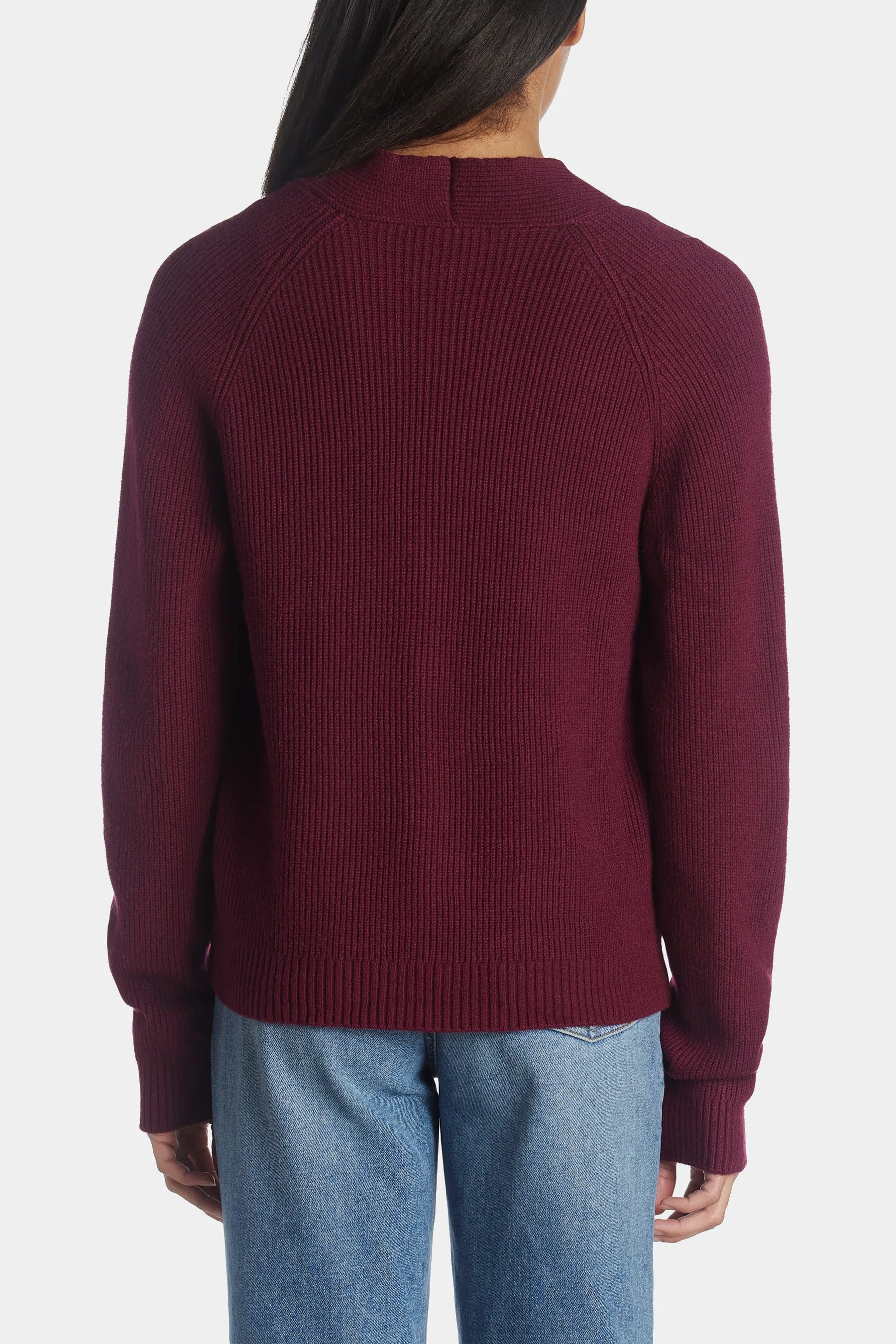 V-Neck Short Cardigan