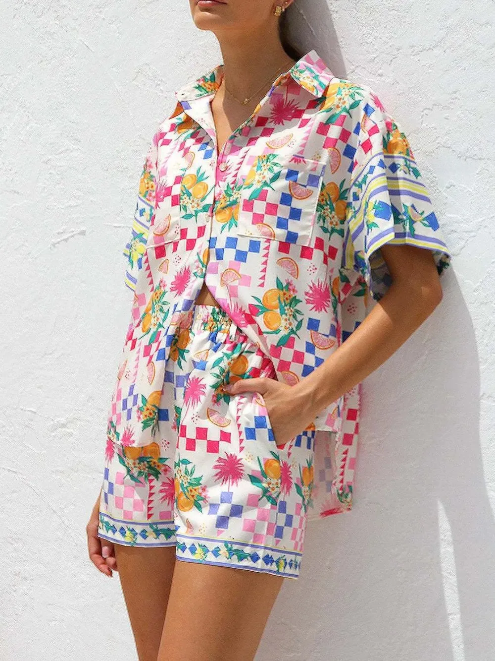 Vacay Glam Shorts Set