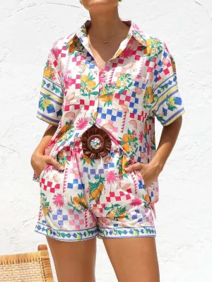 Vacay Glam Shorts Set
