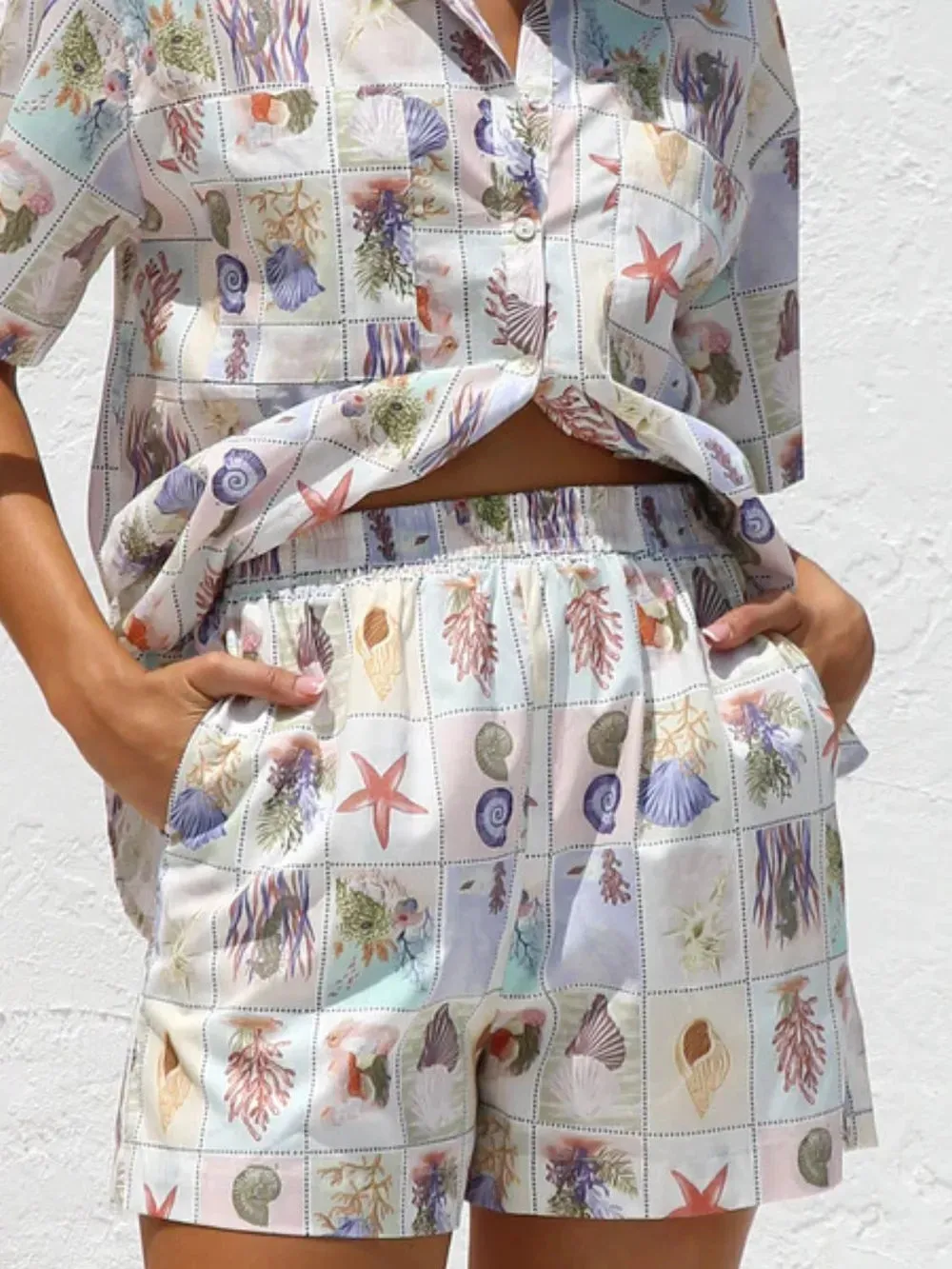 Vacay Glam Shorts Set