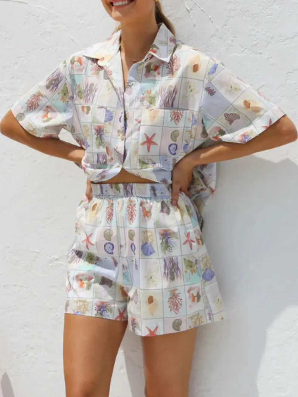 Vacay Glam Shorts Set
