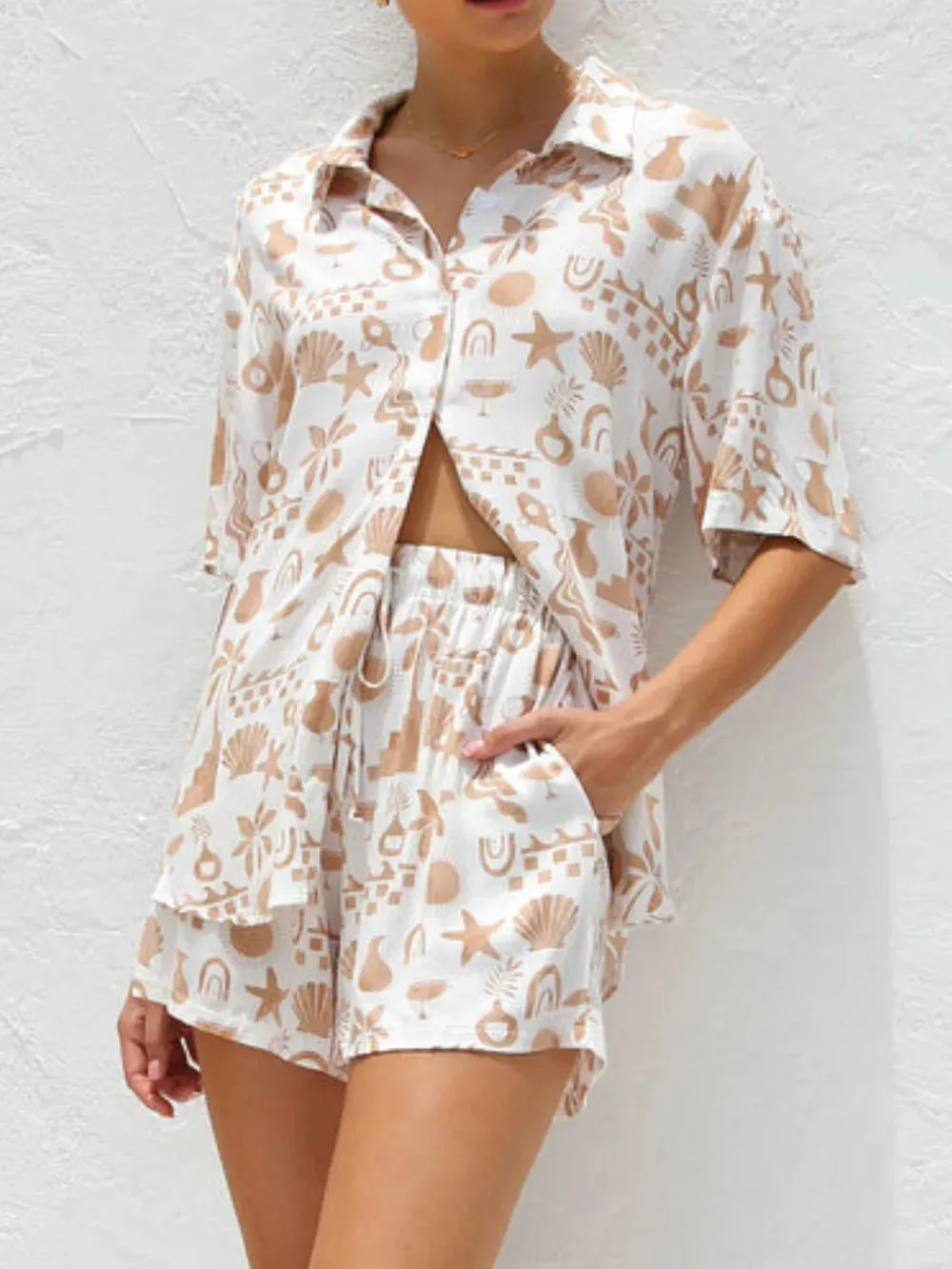 Vacay Glam Shorts Set