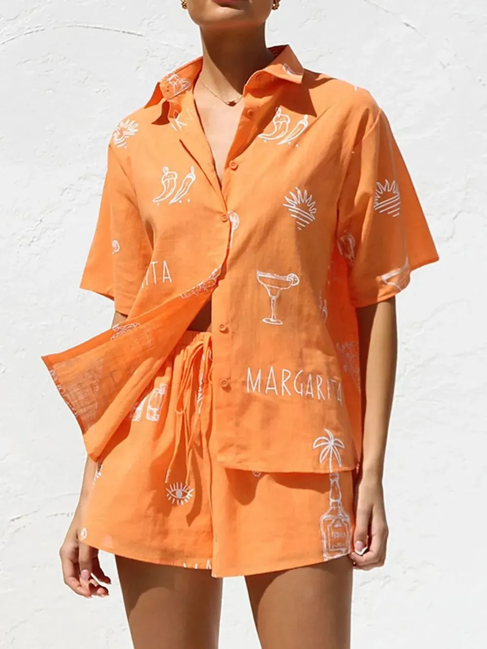 Vacay Glam Shorts Set