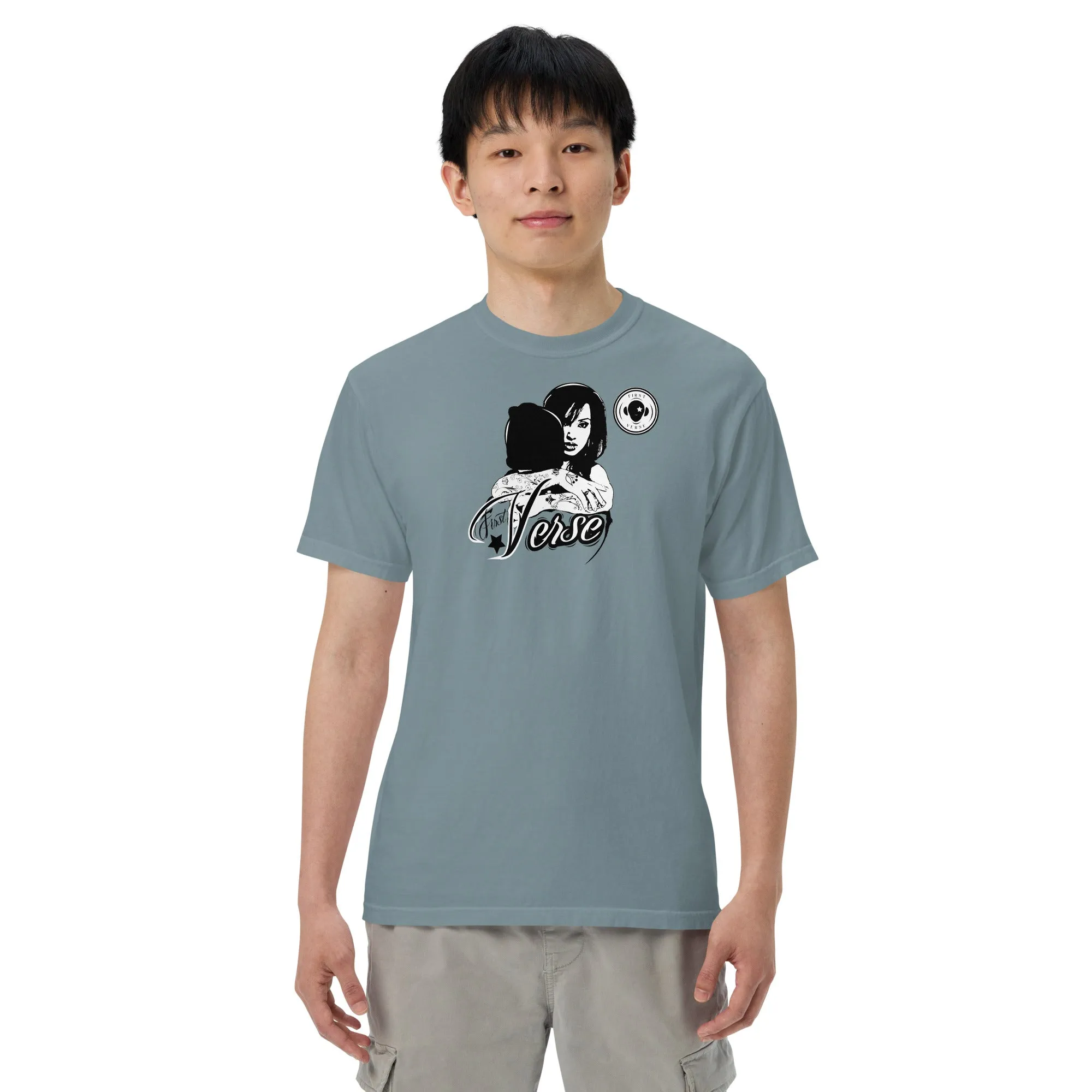 Verse Men’s garment-dyed heavyweight t-shirt