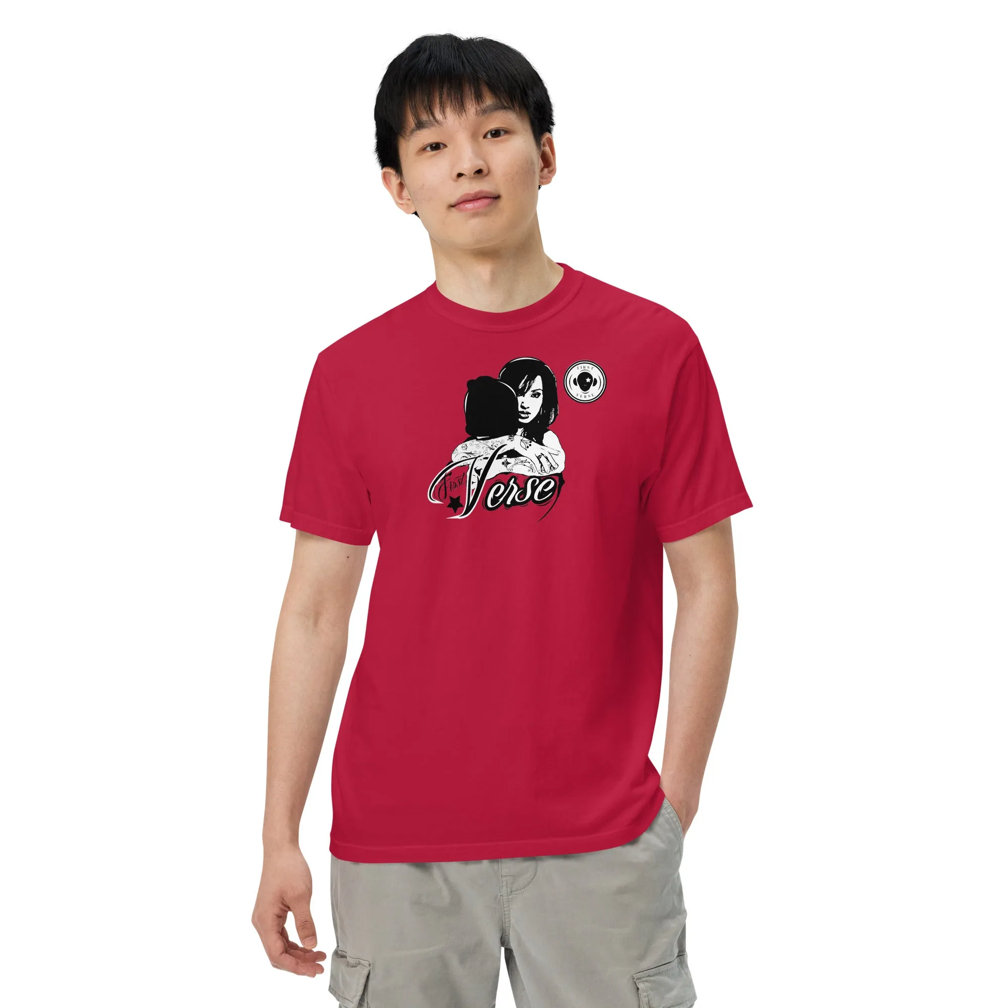 Verse Men’s garment-dyed heavyweight t-shirt