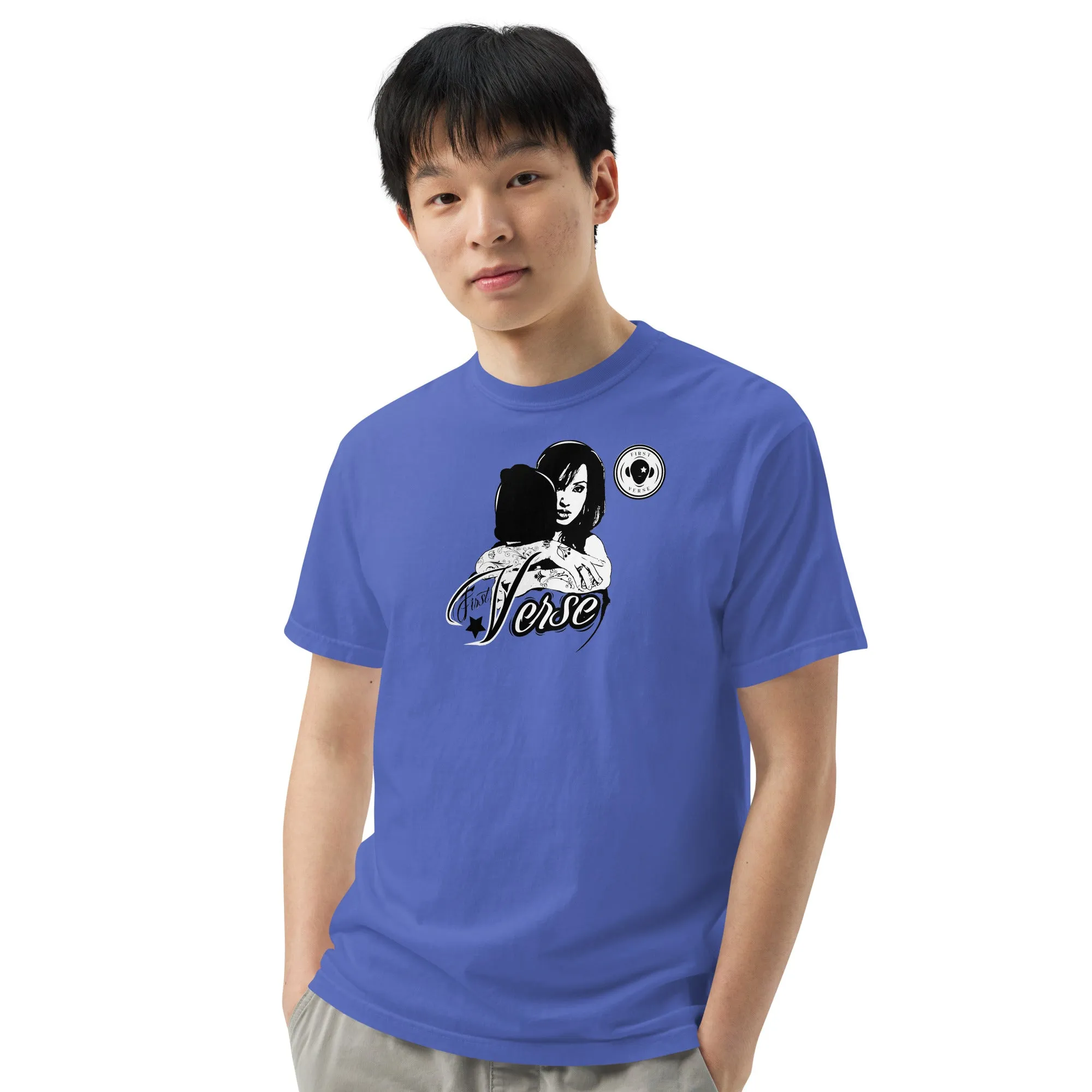 Verse Men’s garment-dyed heavyweight t-shirt