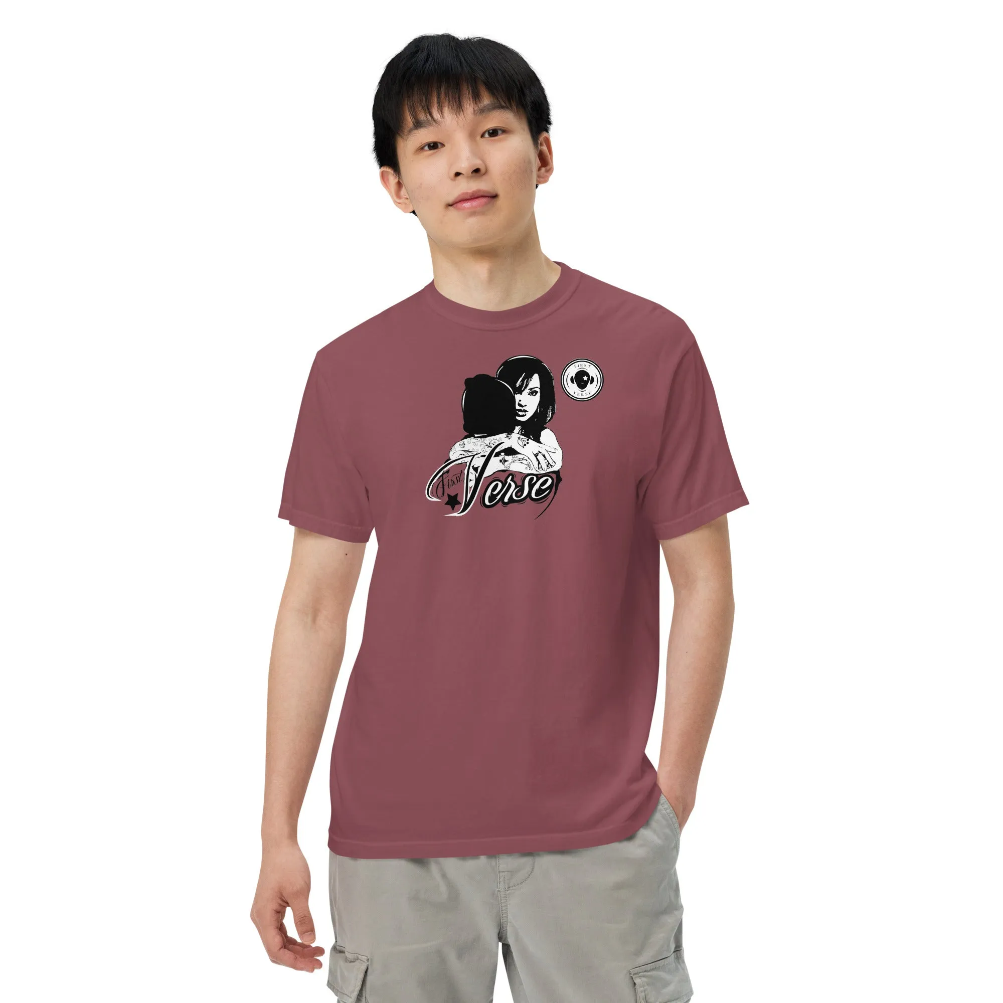 Verse Men’s garment-dyed heavyweight t-shirt