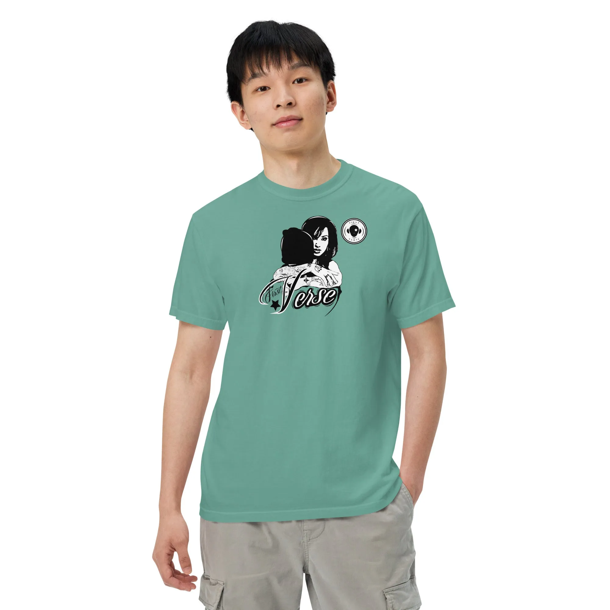 Verse Men’s garment-dyed heavyweight t-shirt