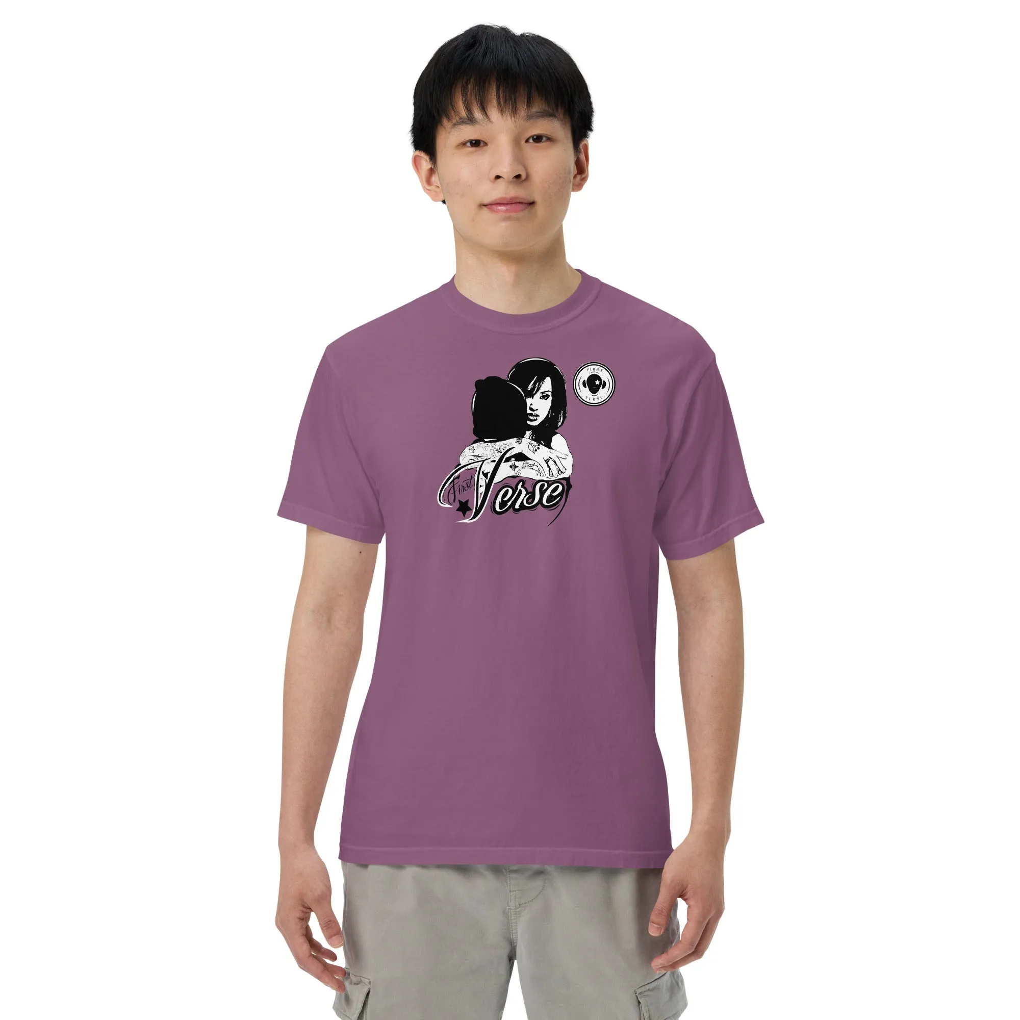 Verse Men’s garment-dyed heavyweight t-shirt
