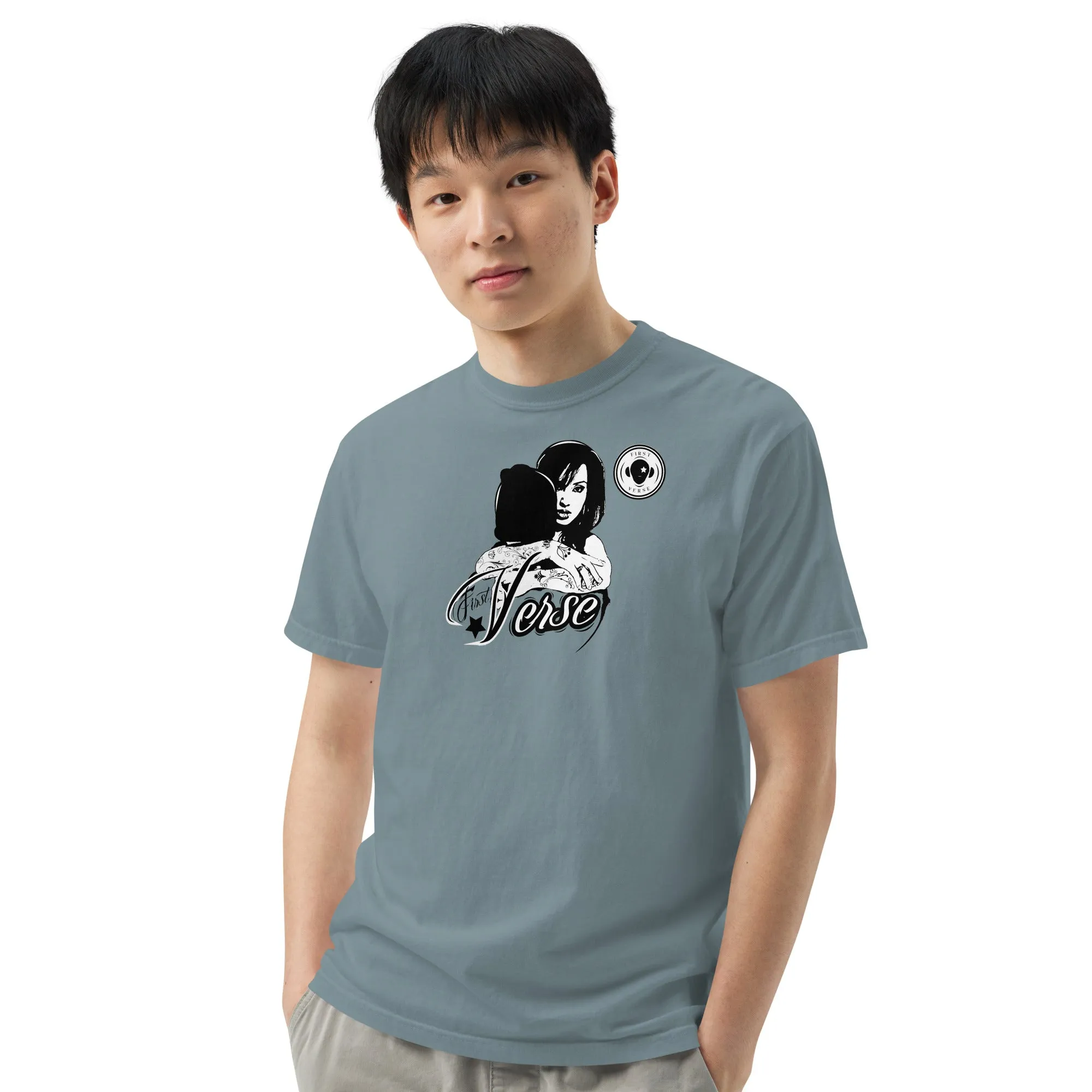 Verse Men’s garment-dyed heavyweight t-shirt