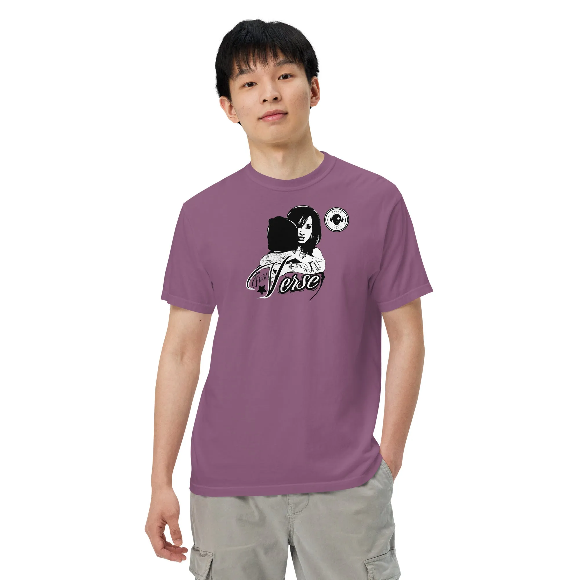 Verse Men’s garment-dyed heavyweight t-shirt
