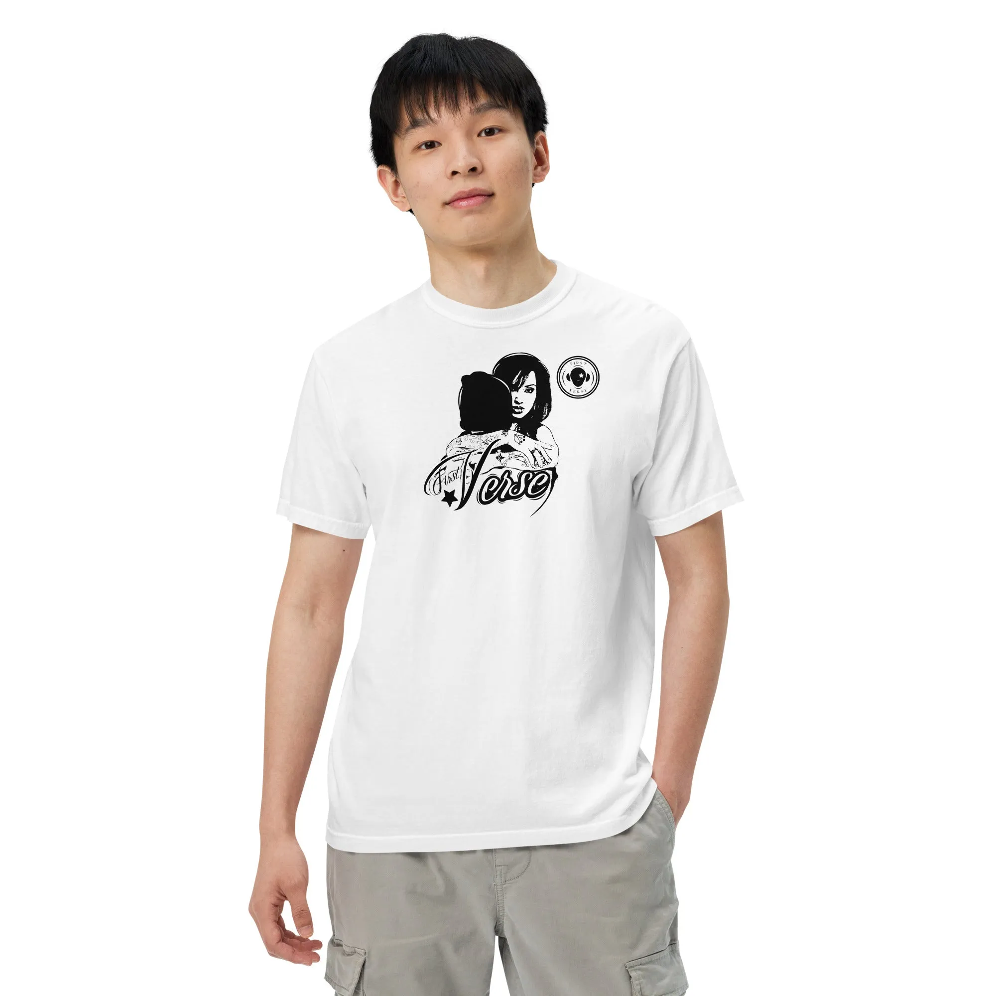 Verse Men’s garment-dyed heavyweight t-shirt