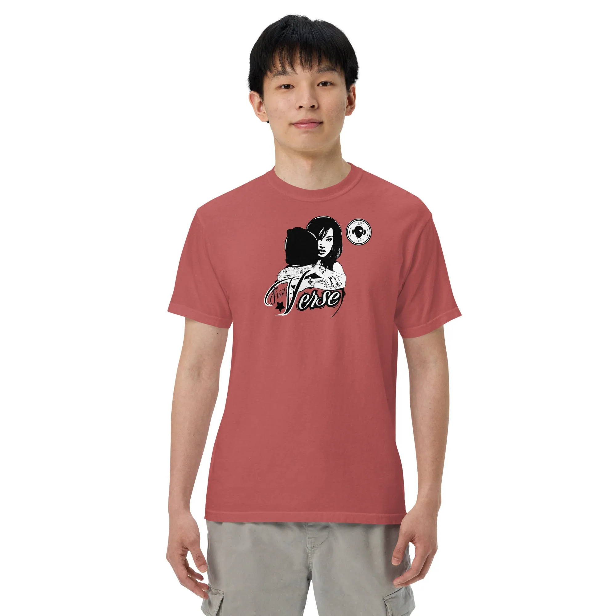 Verse Men’s garment-dyed heavyweight t-shirt