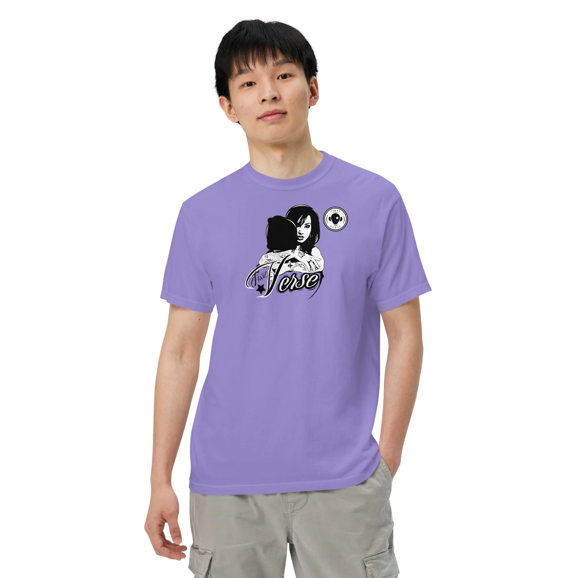 Verse Men’s garment-dyed heavyweight t-shirt