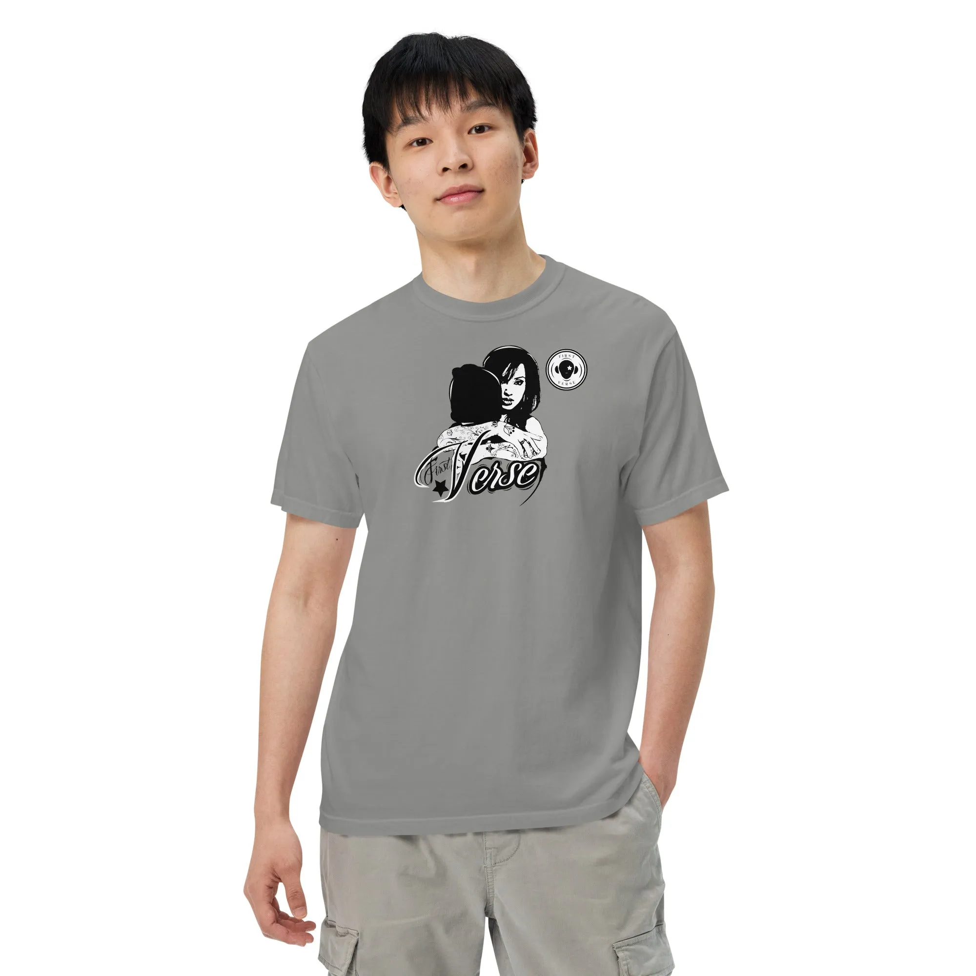 Verse Men’s garment-dyed heavyweight t-shirt