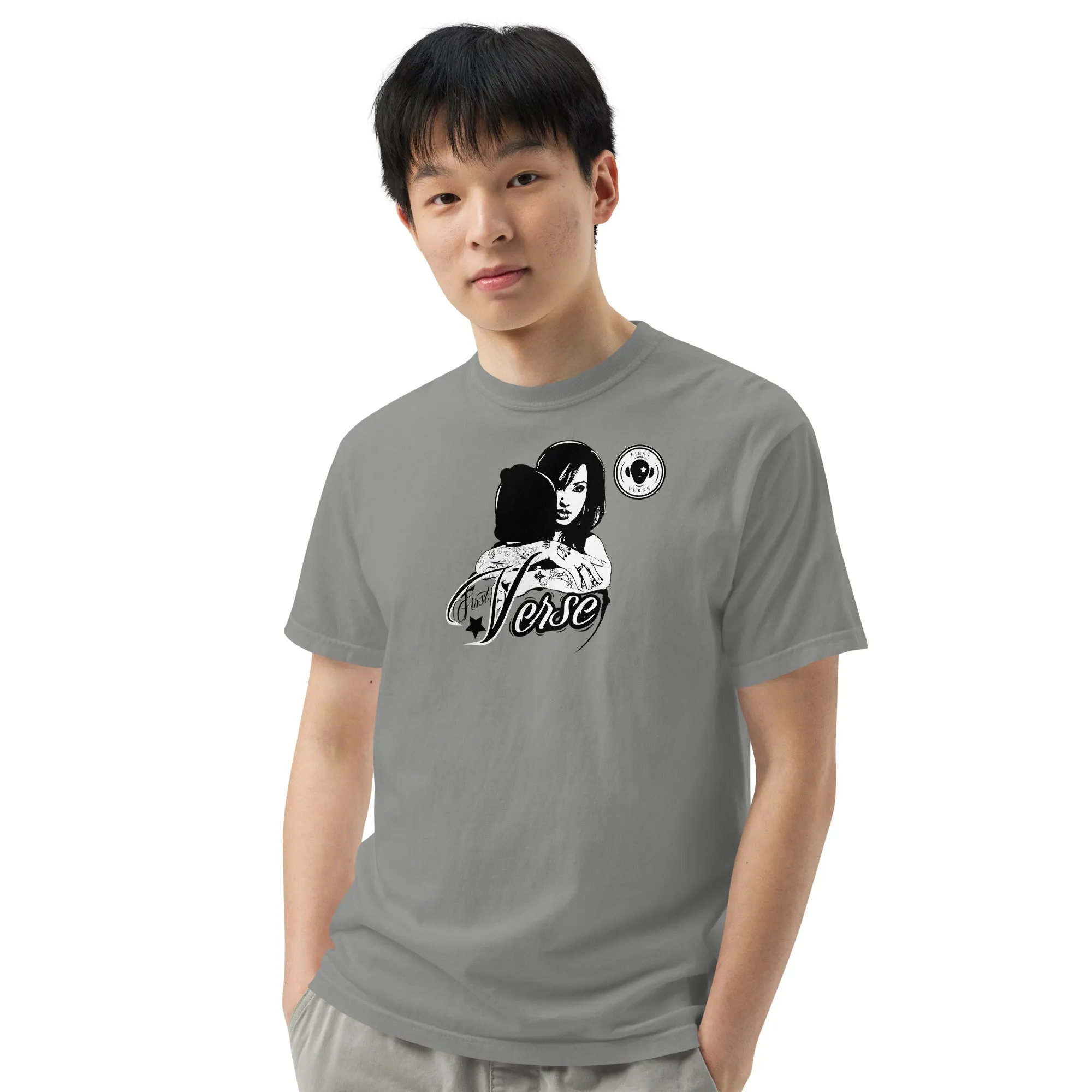 Verse Men’s garment-dyed heavyweight t-shirt