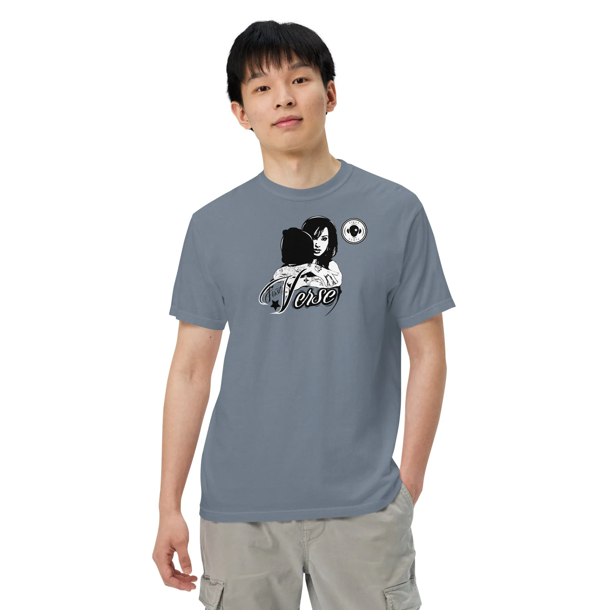 Verse Men’s garment-dyed heavyweight t-shirt